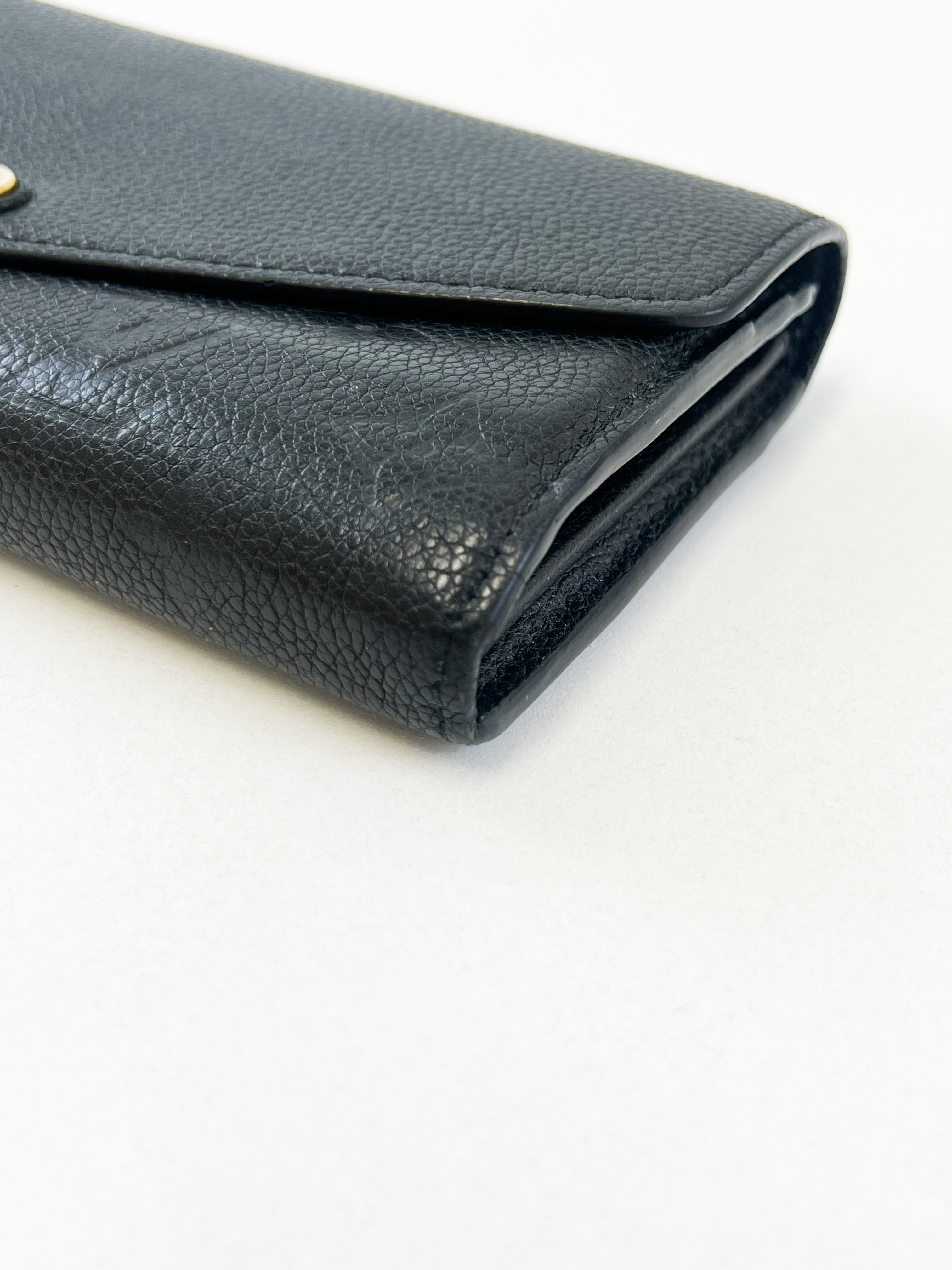 Louis Vuitton Sarah Wallet in Monogram Empreinte Leather