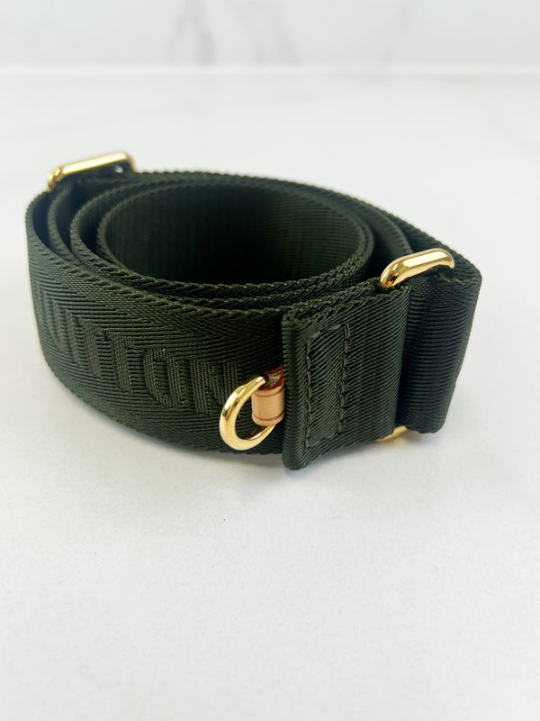 Louis Vuitton Khaki Bandouliere Strap