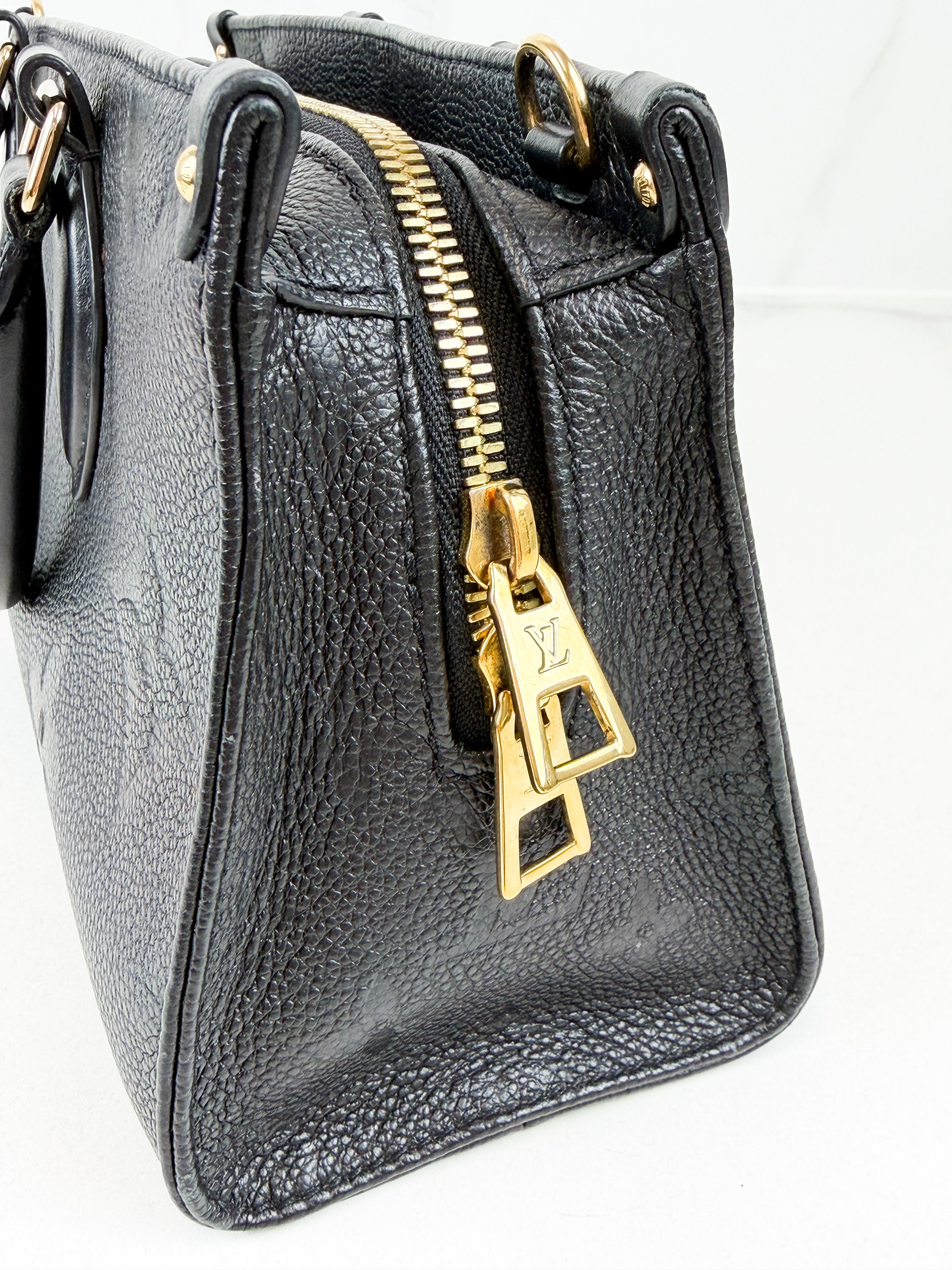 Louis Vuitton OnTheGo East West Black Monogram Empreinte Leather