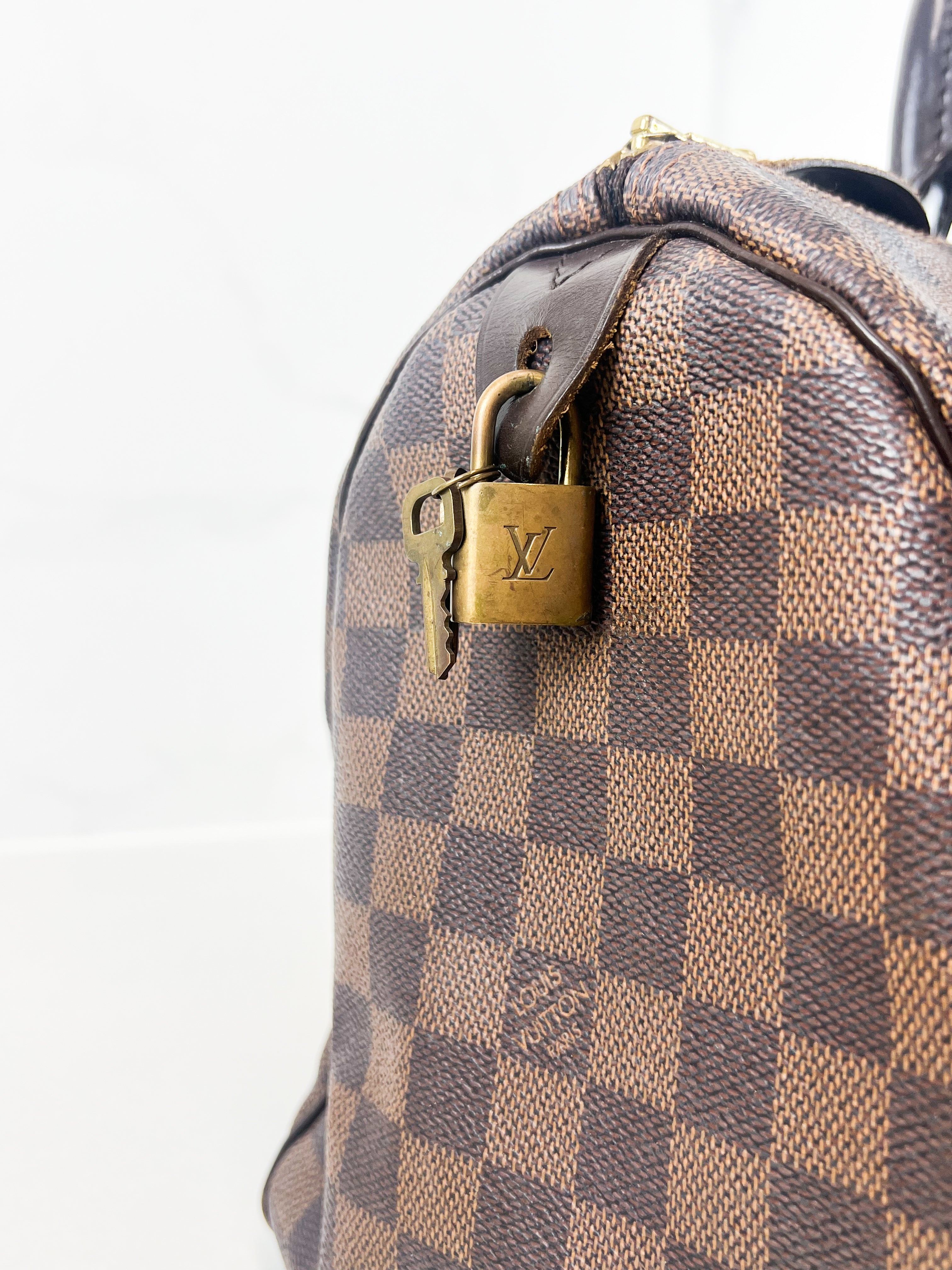 Louis Vuitton Speedy 30 Damier Ebene Canvas