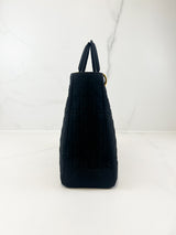 Christian Dior Black Lady Dior GHW