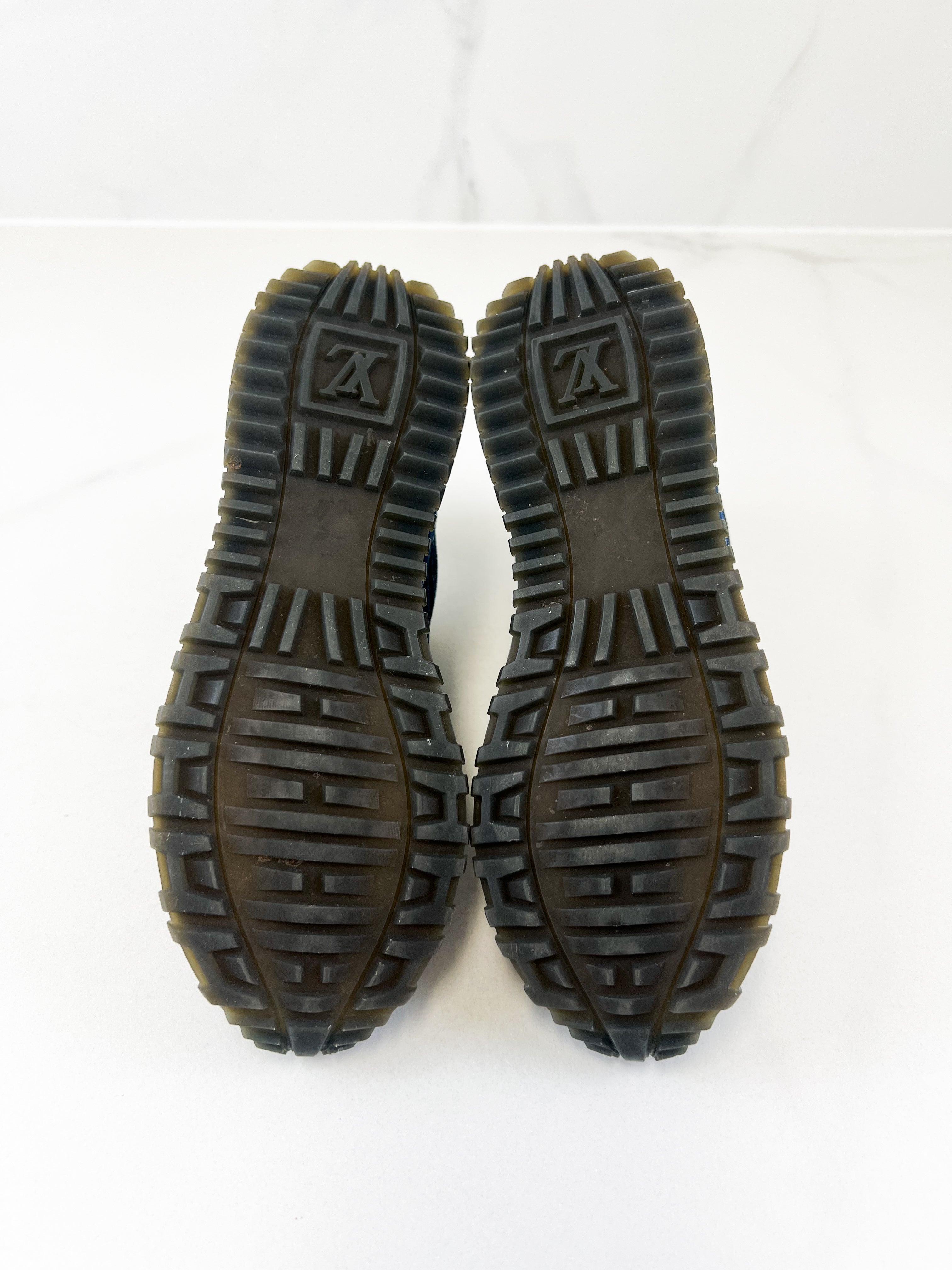 Louis Vuitton Denim Runaway Sneaker Size 36