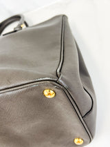 Prada Large Grey Galleria Saffiano Bag