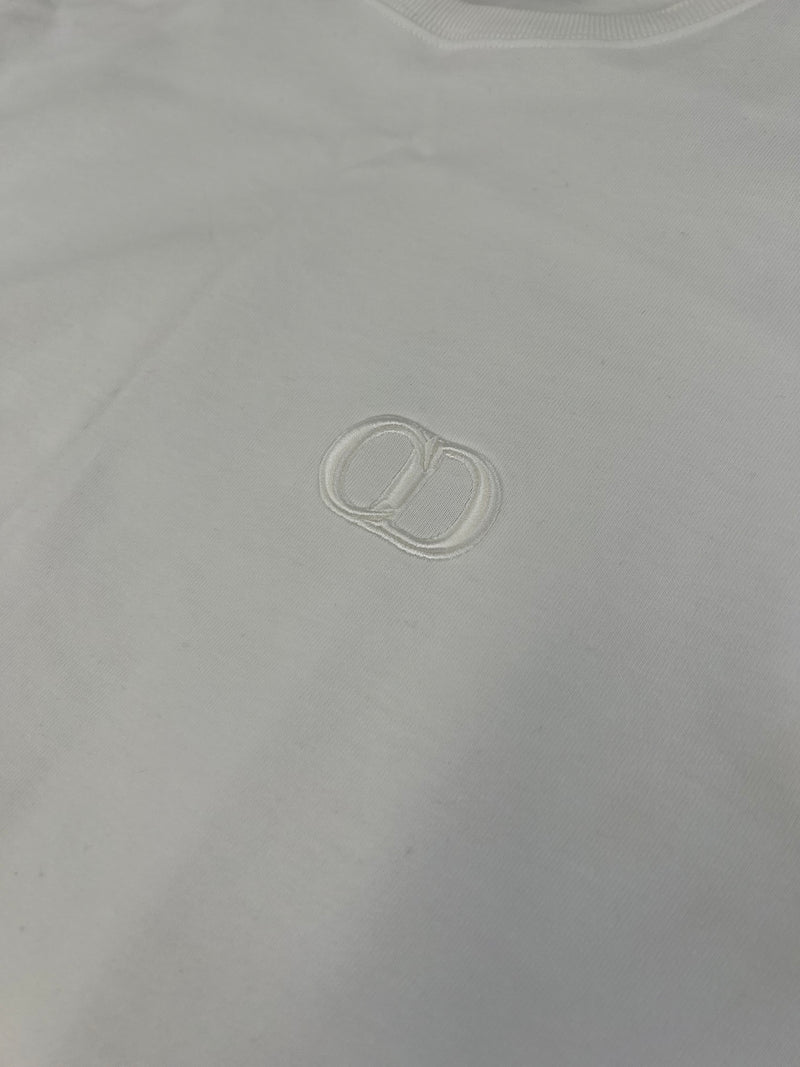 Christian Dior White CD Icon Relaxed T-Shirt Size Medium