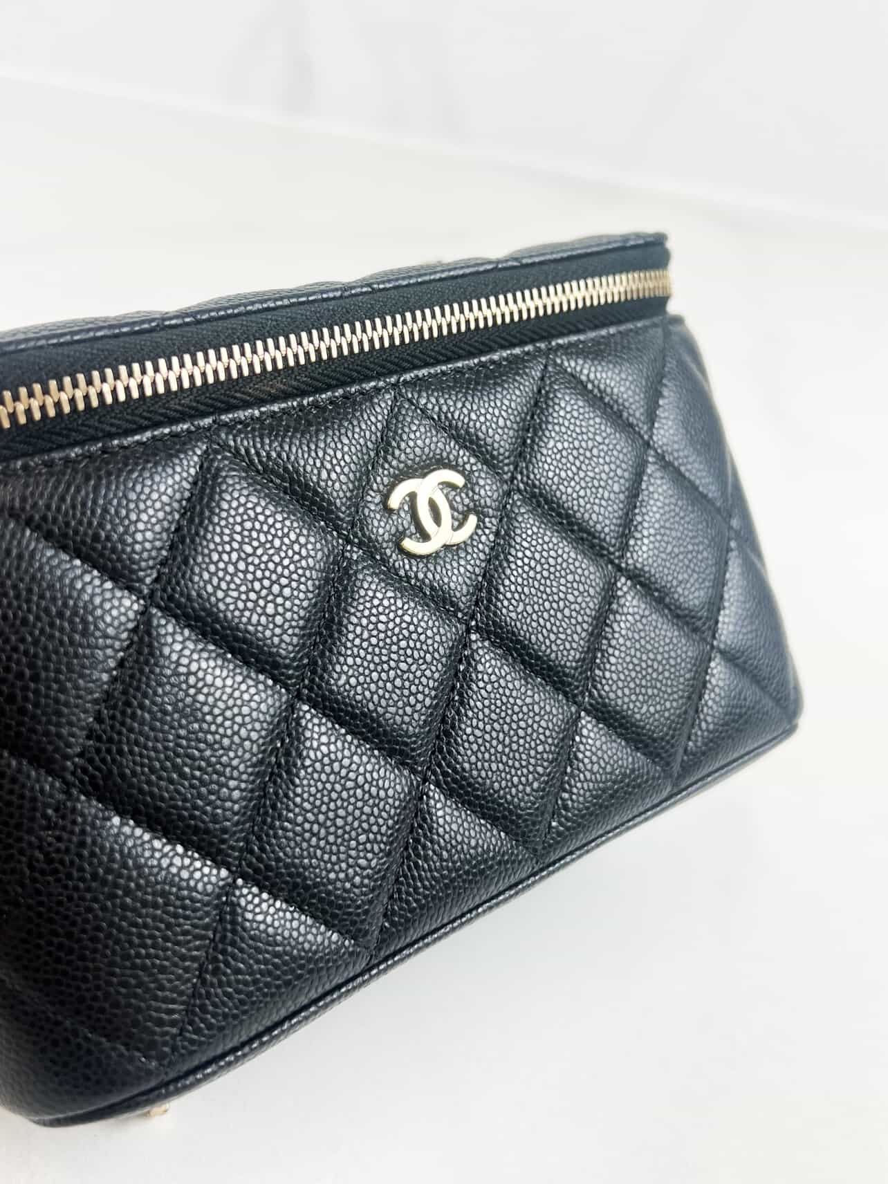 Chanel Vanity Small Caviar GHW