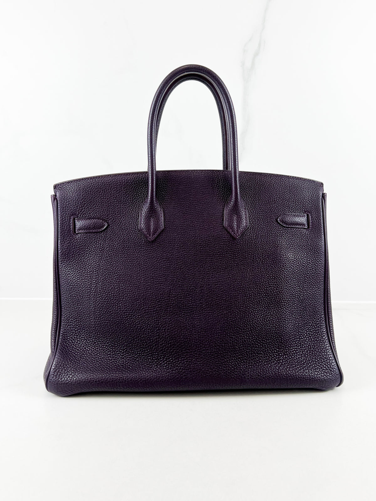 Hermes Togo Raisin Leather Birkin 35 with SHW