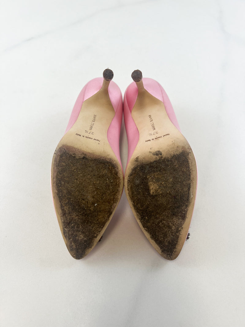 Manolo Blahnik Hangisi Pump 100mm
