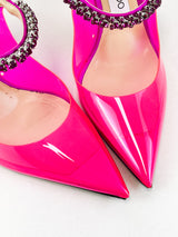 Jimmy Choo Bing 100 Pink Mule Size 40