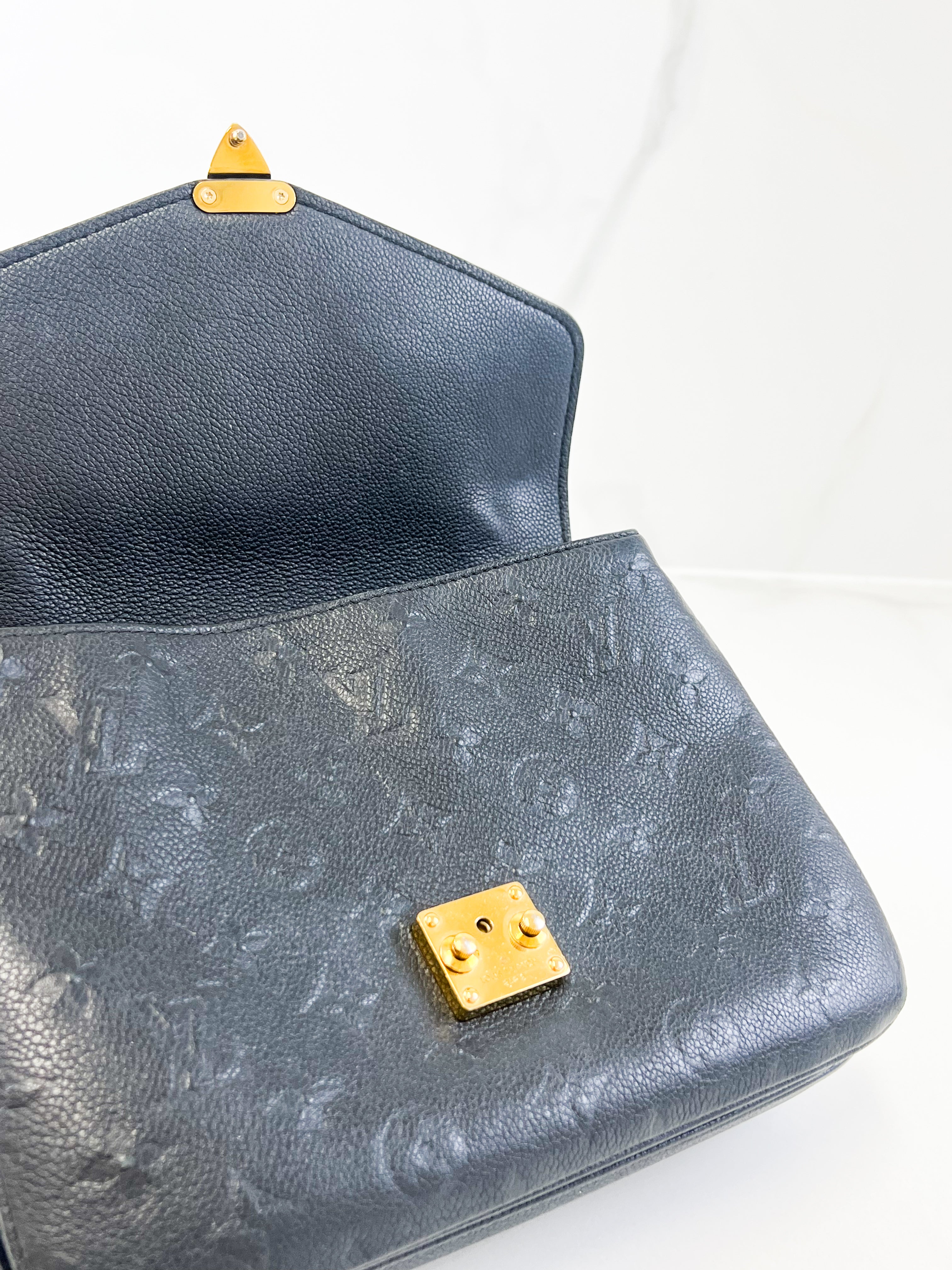 Louis Vuitton Empreinte Black Pochette Metis