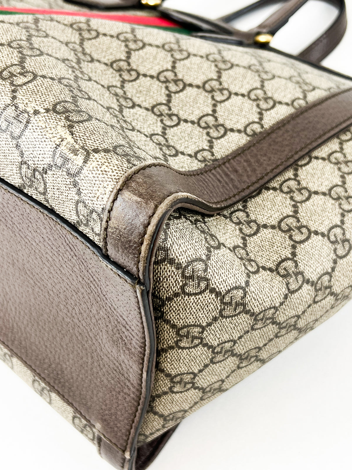 Gucci Medium GG Supreme Ophidia Tote Bag