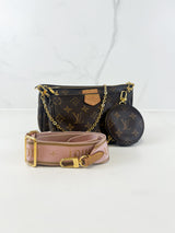Louis Vuitton Multi Pochette Accessories in Rose Clair