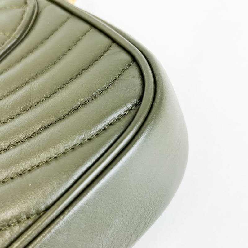 Louis Vuitton Khaki New Wave Chain Shoulder Bag