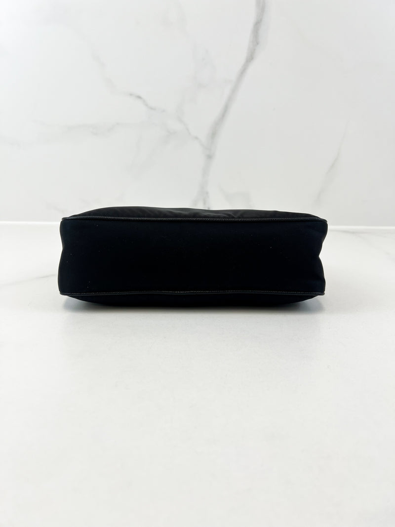 Prada Black Nylon Re-Edition 2005 Shoulder Bag
