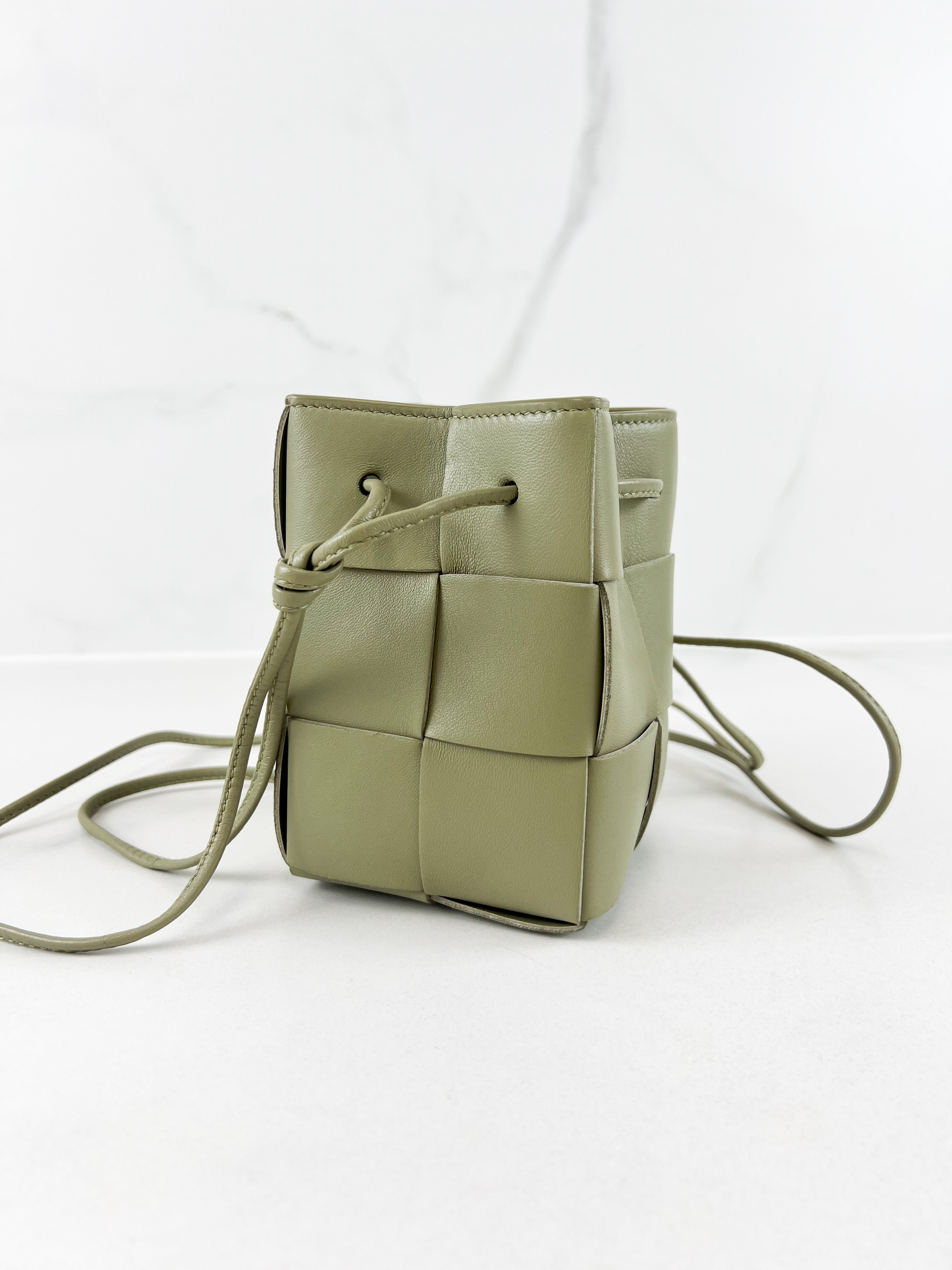 Bottega Veneta Mini Cassette Bucket Bag