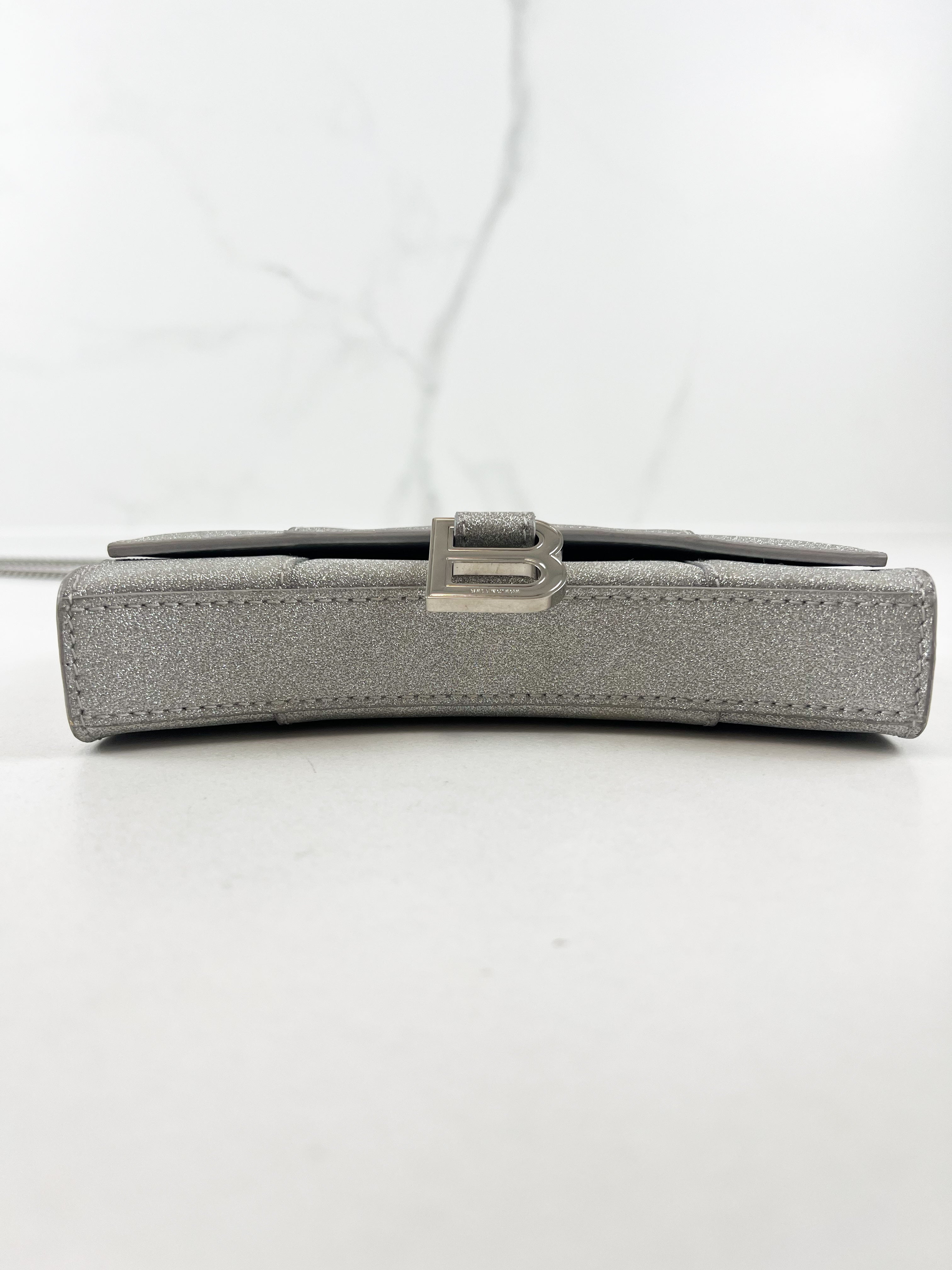 Balenciaga Hourglass Wallet on Chain