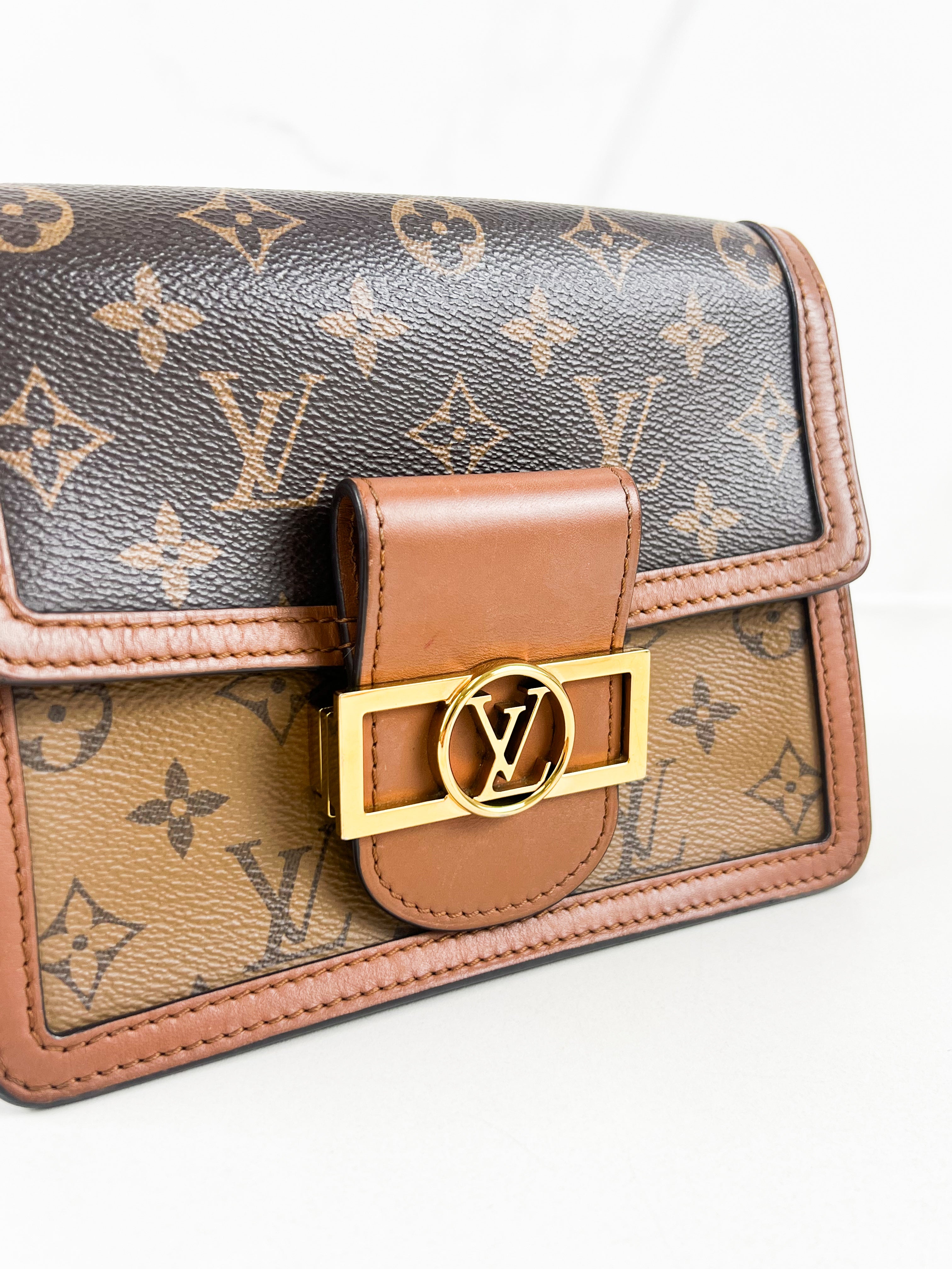 Louis Vuitton Dauphine Reverse Monogram Mini Crossbody Bag