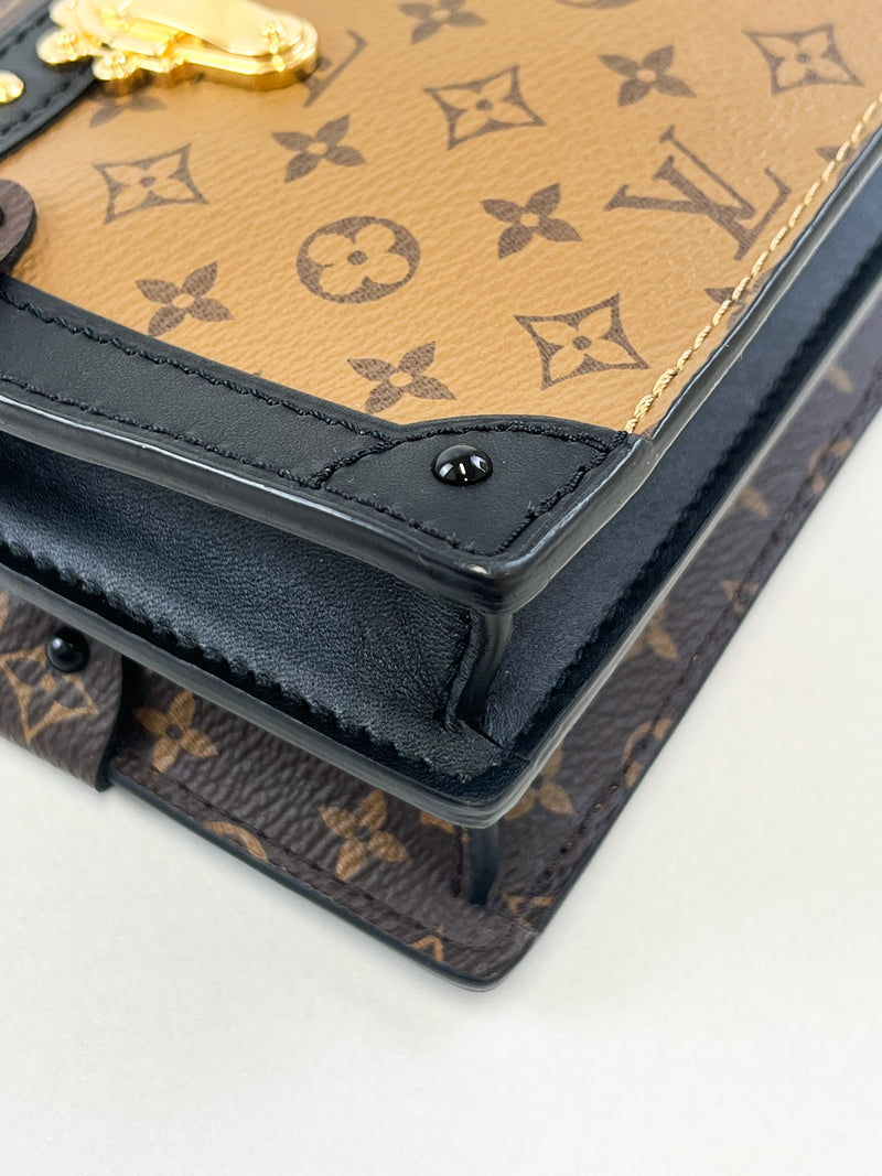 Louis Vuitton Monogram Canvas Trunk Clutch Bag