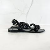 Givenchy Black Jelly Sandal Size 38