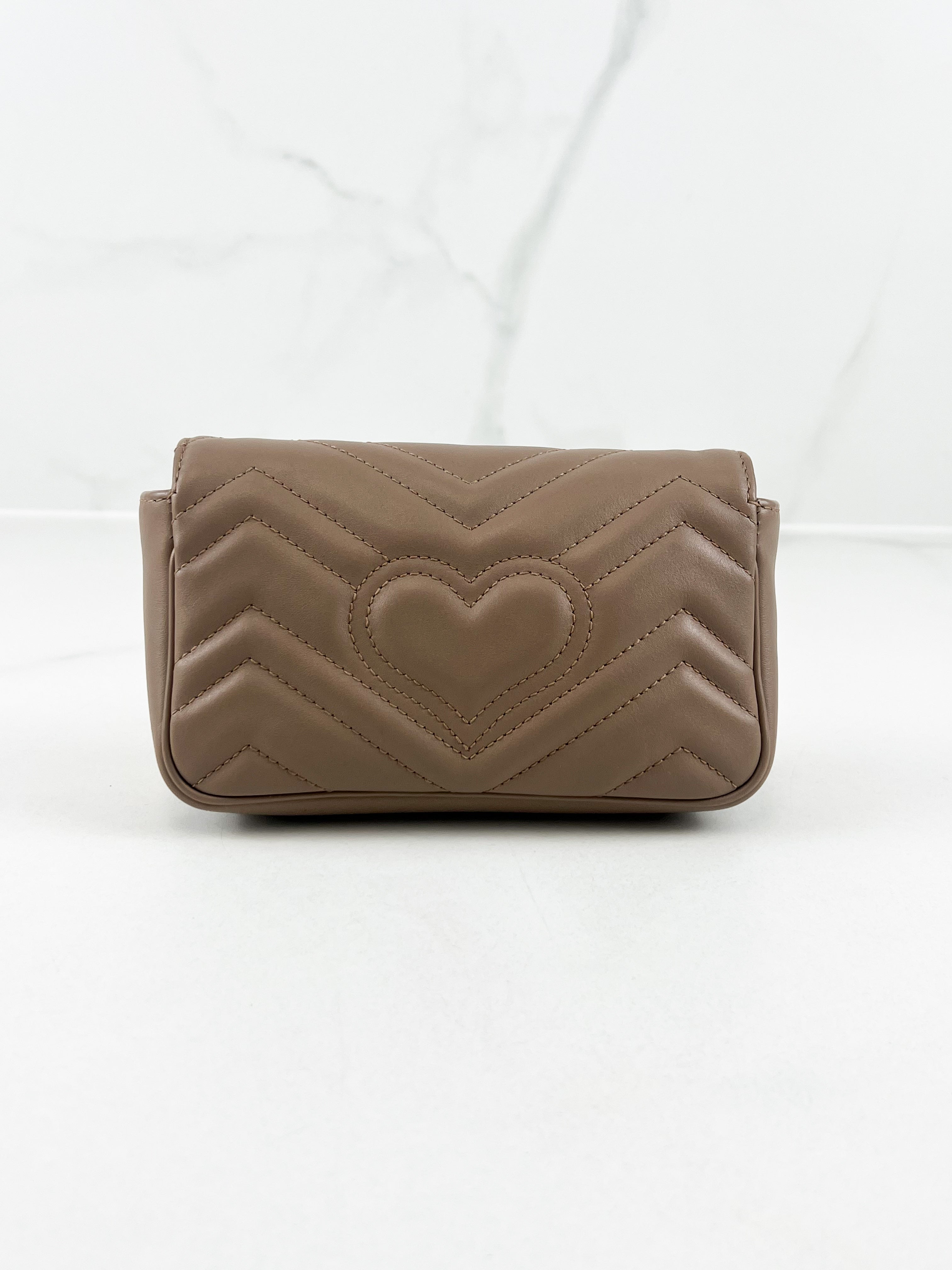 Gucci GG Marmont Matelasse Super Mini Bag