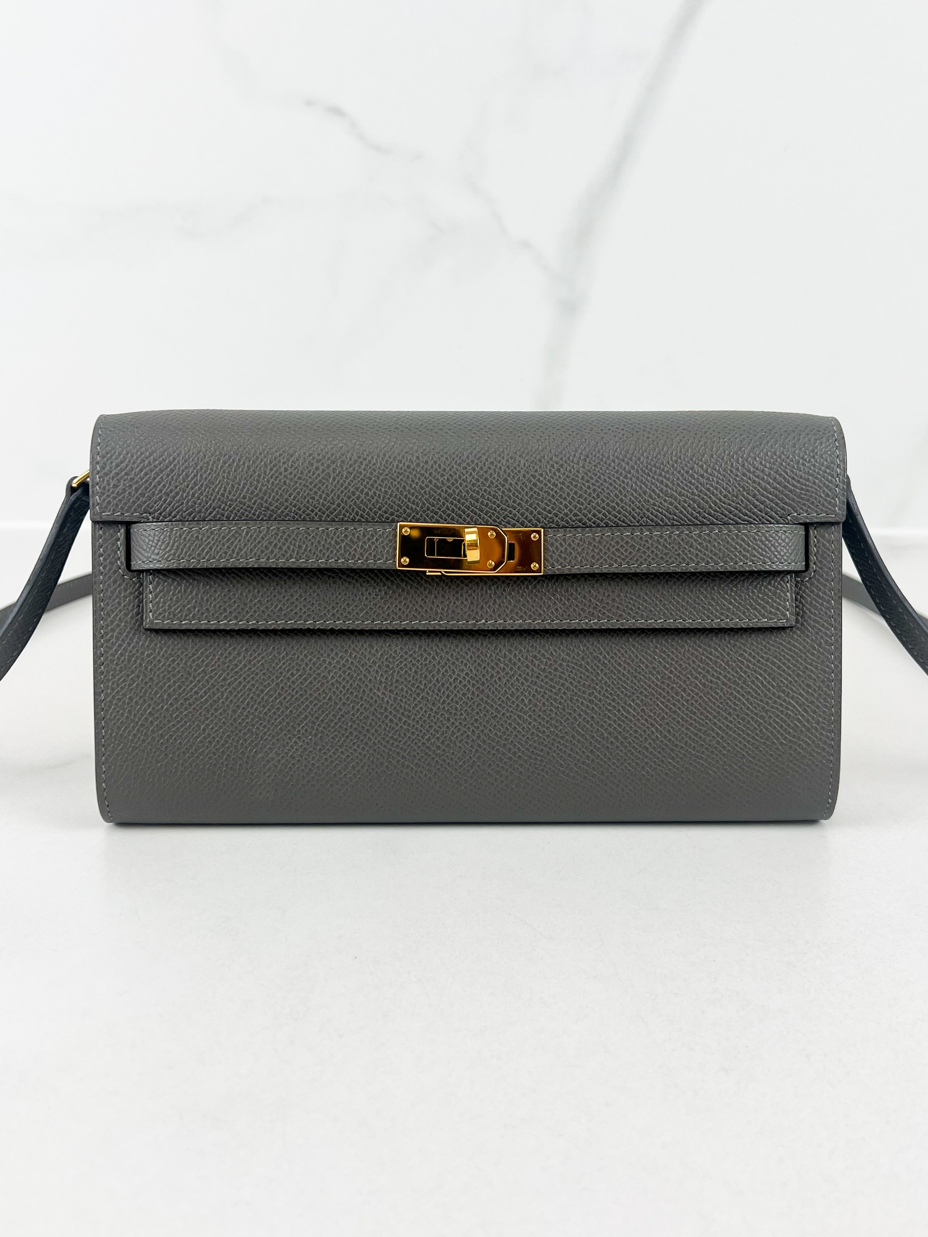Hermes Kelly To Go Gris Meye