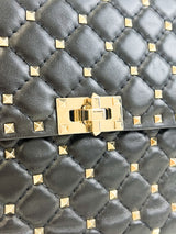 Valentino Garavani Rockstud Spike Nappa Leather Bag
