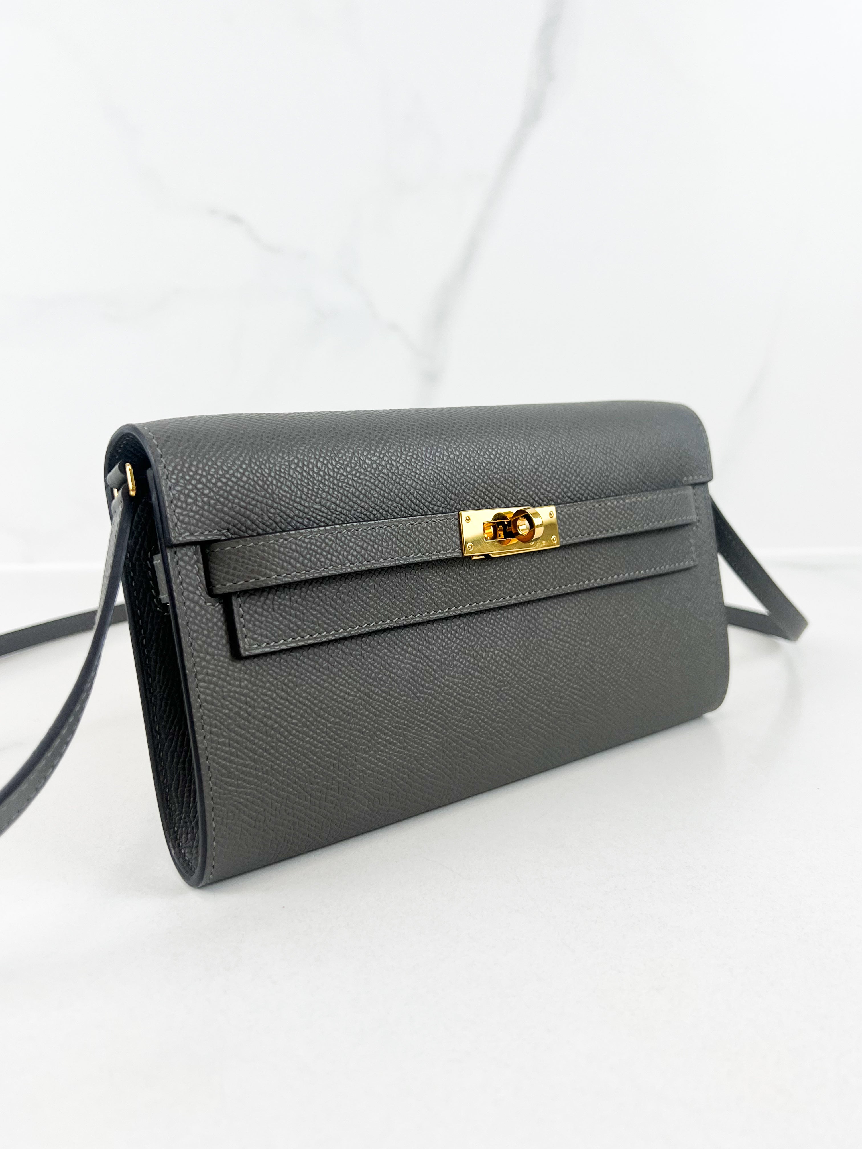 Hermes Kelly To Go Gris Meye