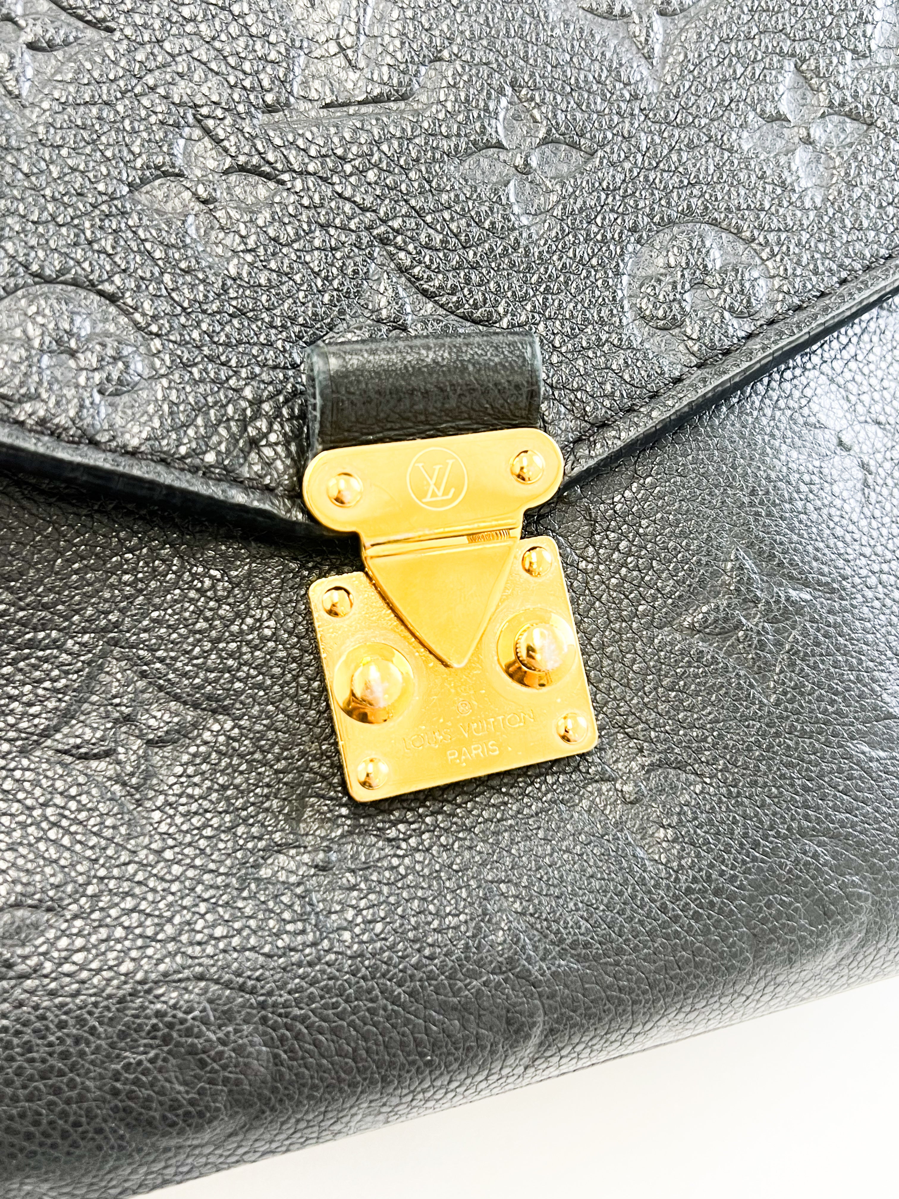 Louis Vuitton Empreinte Black Pochette Metis