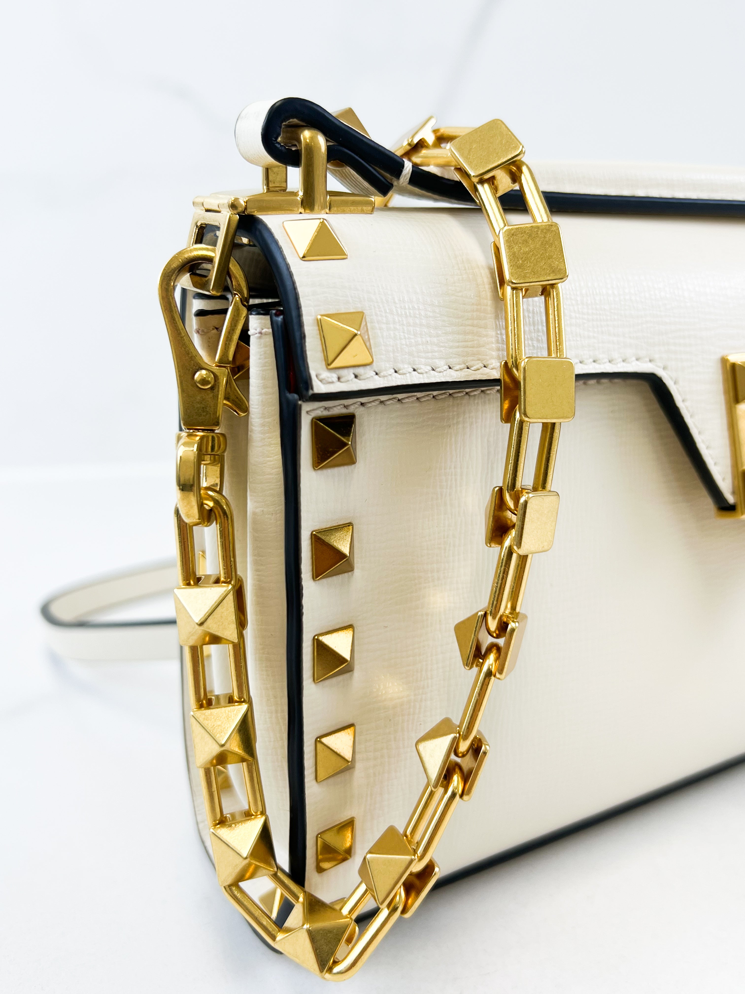 Valentino Garavani Alcove Bag in Ivory
