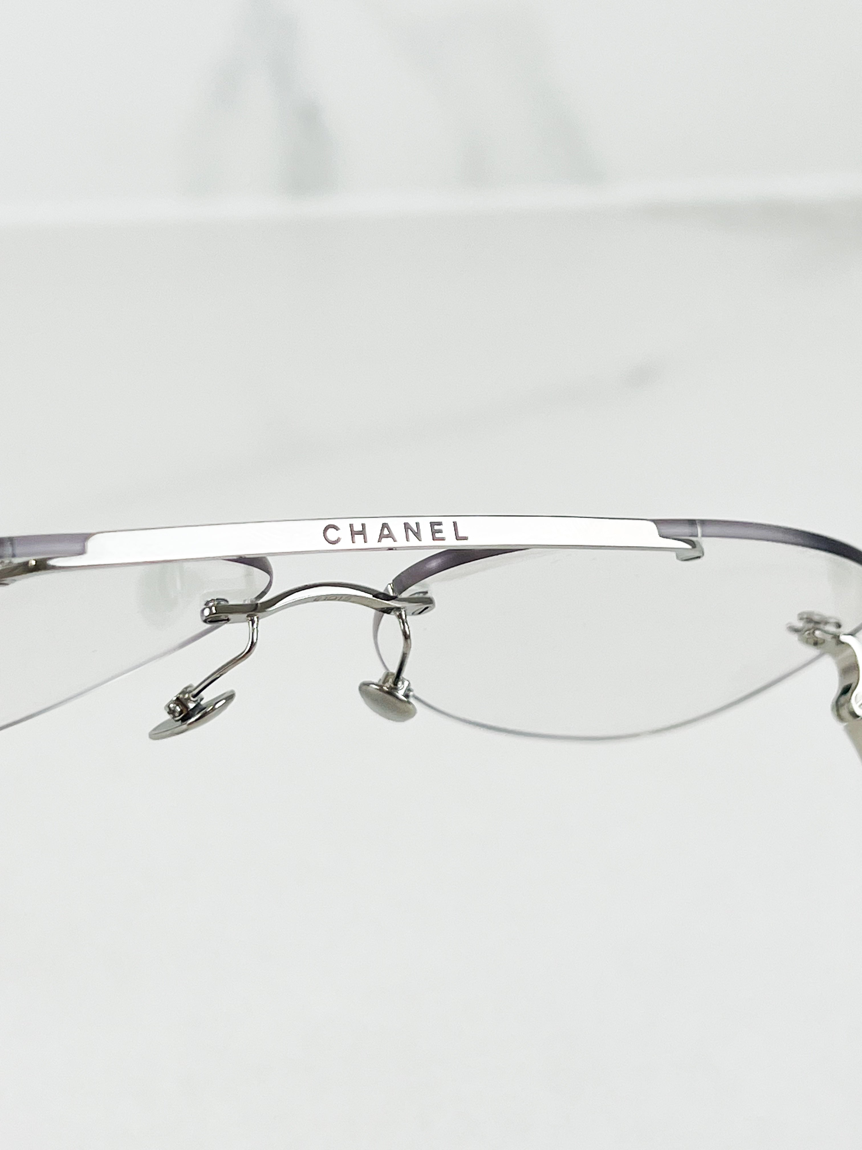 Chanel Translucent Logo Sunglasses