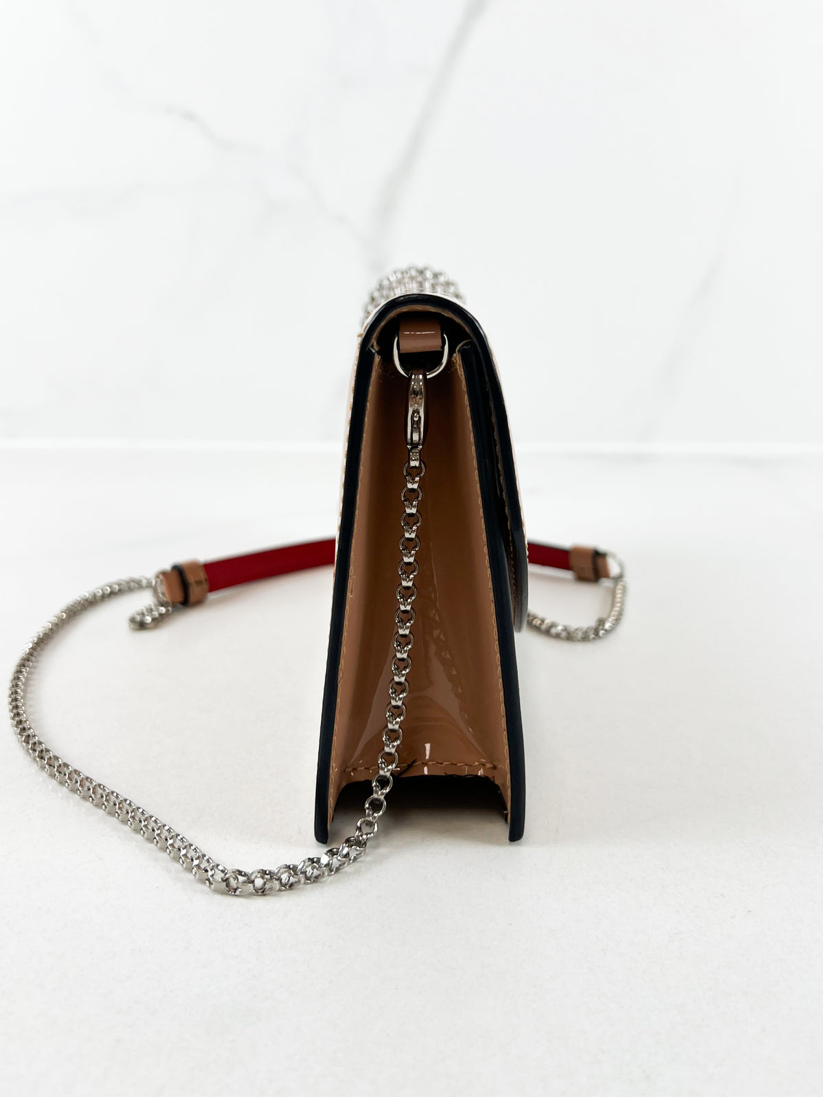 Christian Louboutin Loubi54 Patent Clutch