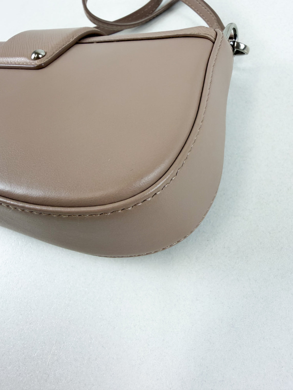 Prada Mini Saffiano & City Calf Sidonie Crossbody Bag