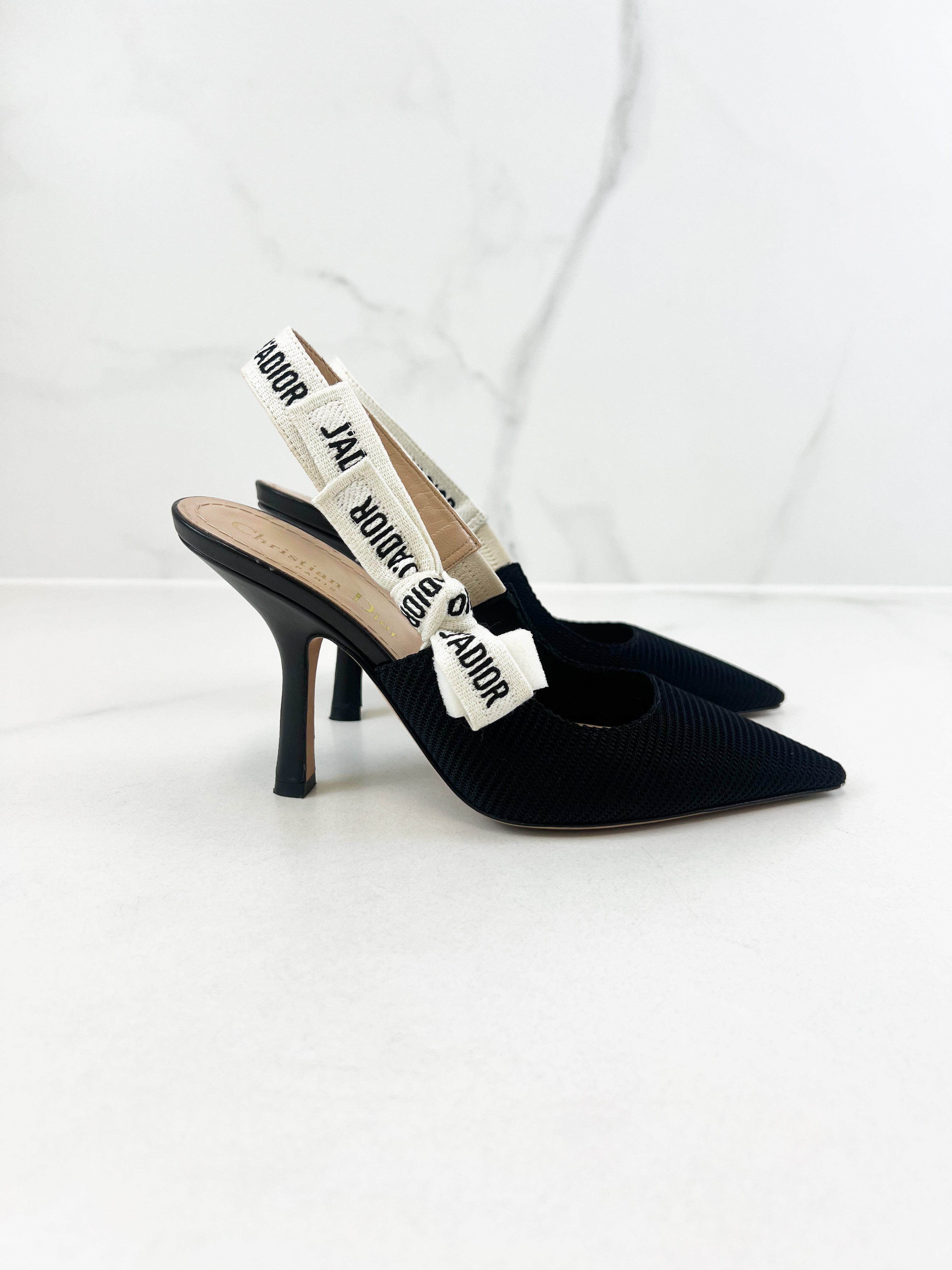 Christian Dior J'adior Slingback Heels Size 34.5