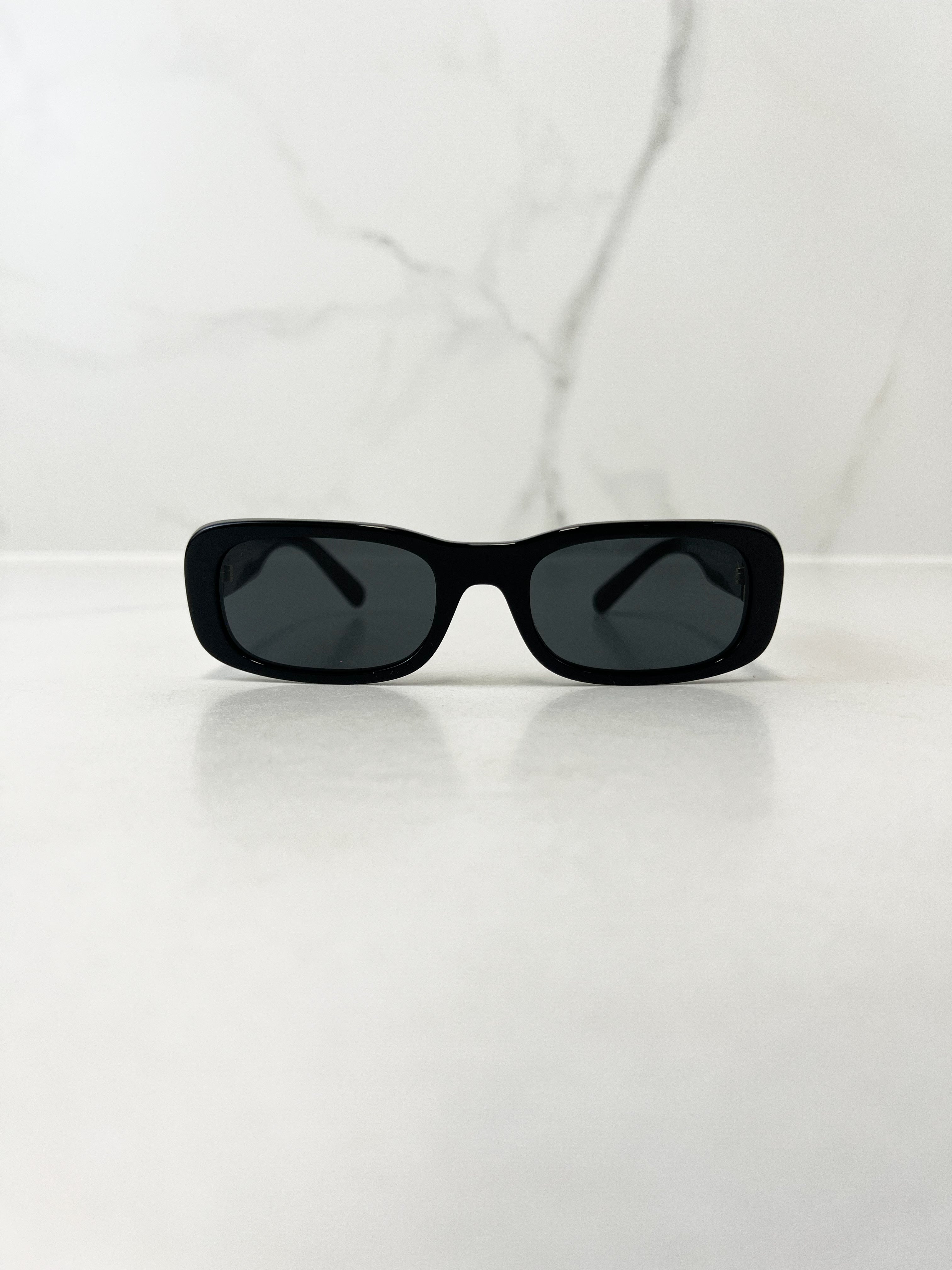 Miu Miu Logo Print Sunglasses