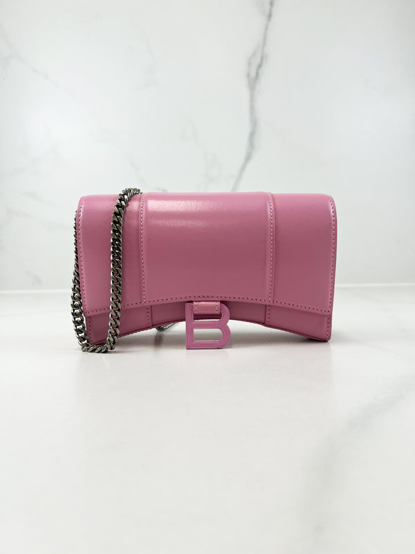 Balenciaga Hour Wallet Chain Bag