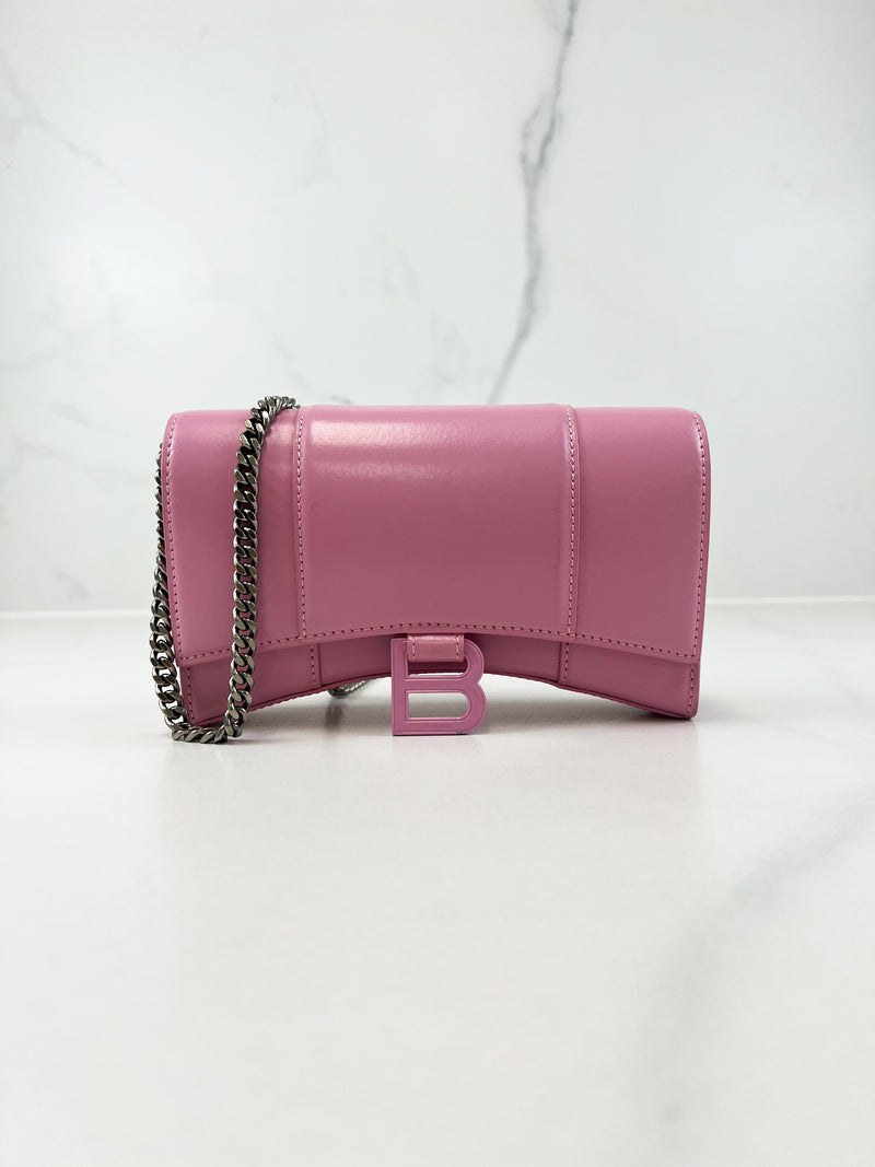Balenciaga Hour Wallet Chain Bag