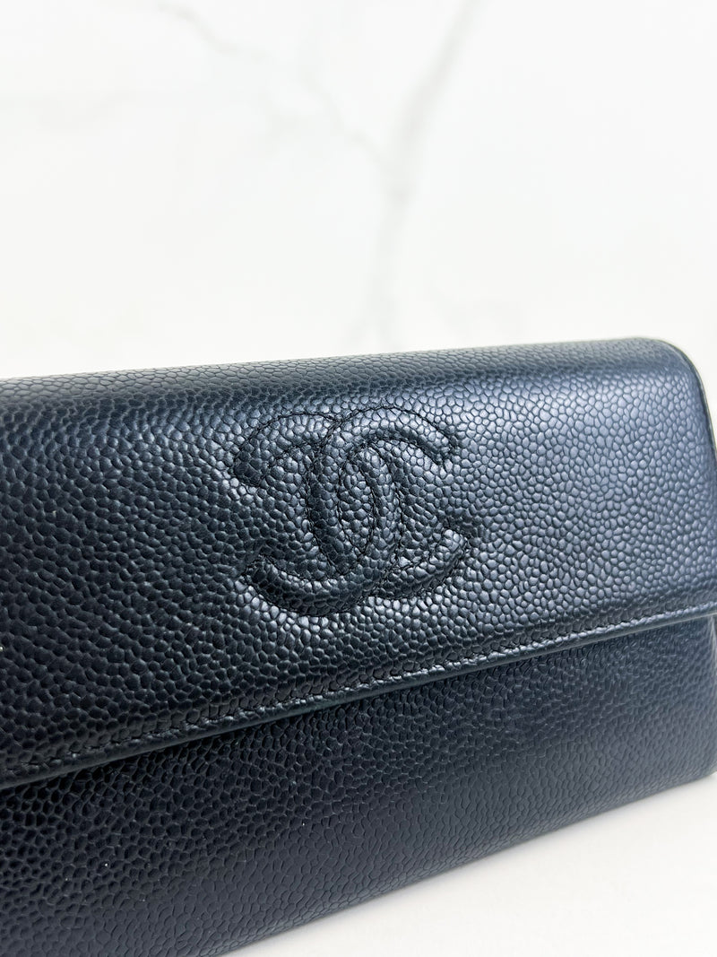 Chanel Caviar Wallet