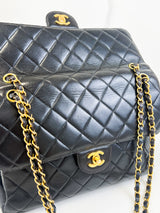 Chanel Vintage Double Sided Jumbo Bag