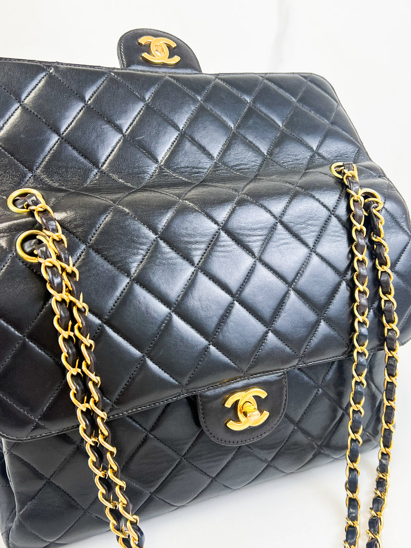 Chanel Vintage Double Sided Jumbo Bag
