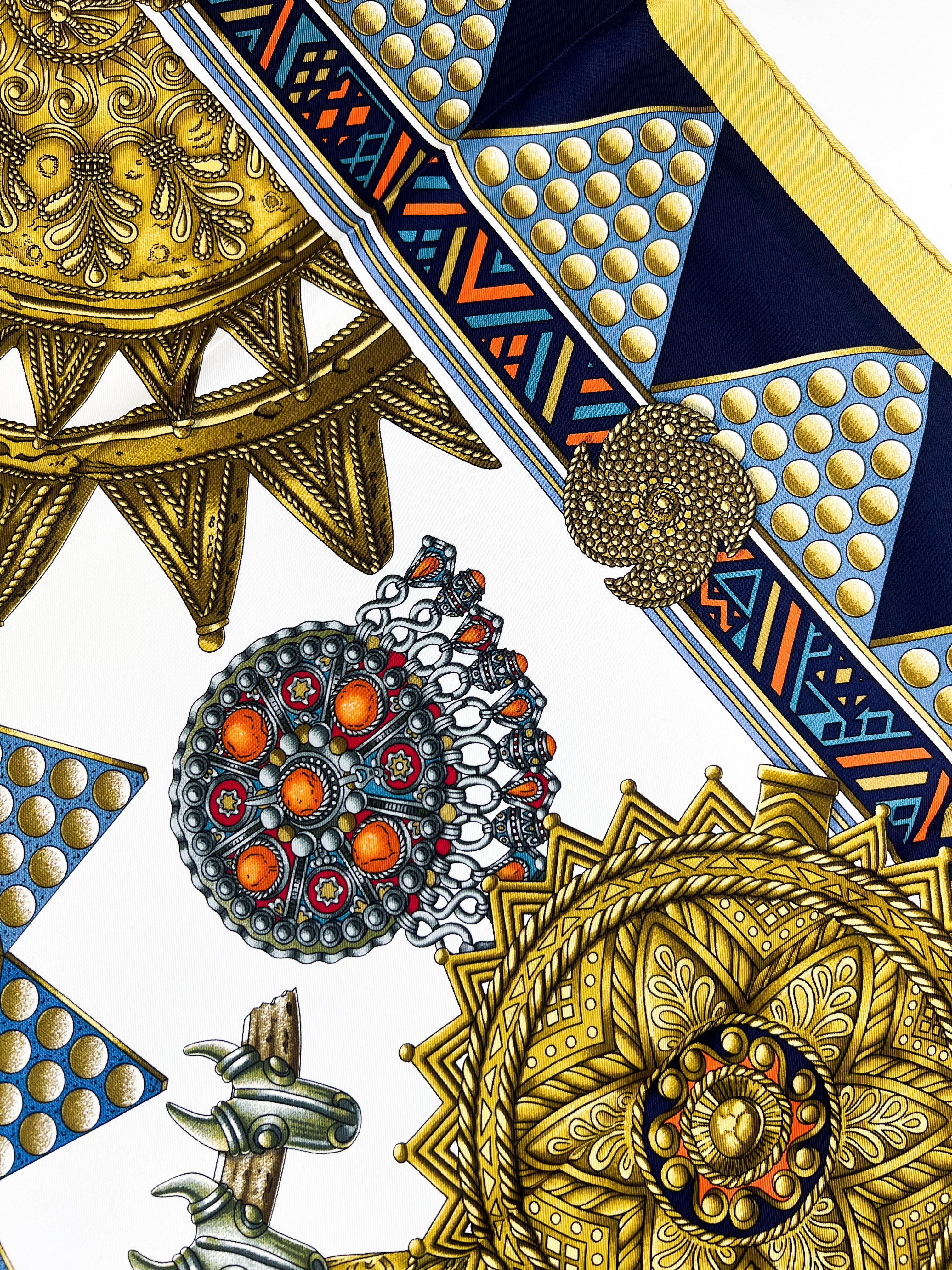 Hermes Silk Scarf
