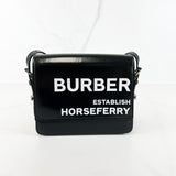Burberry Black Horseferry Camera Shoulder Bag