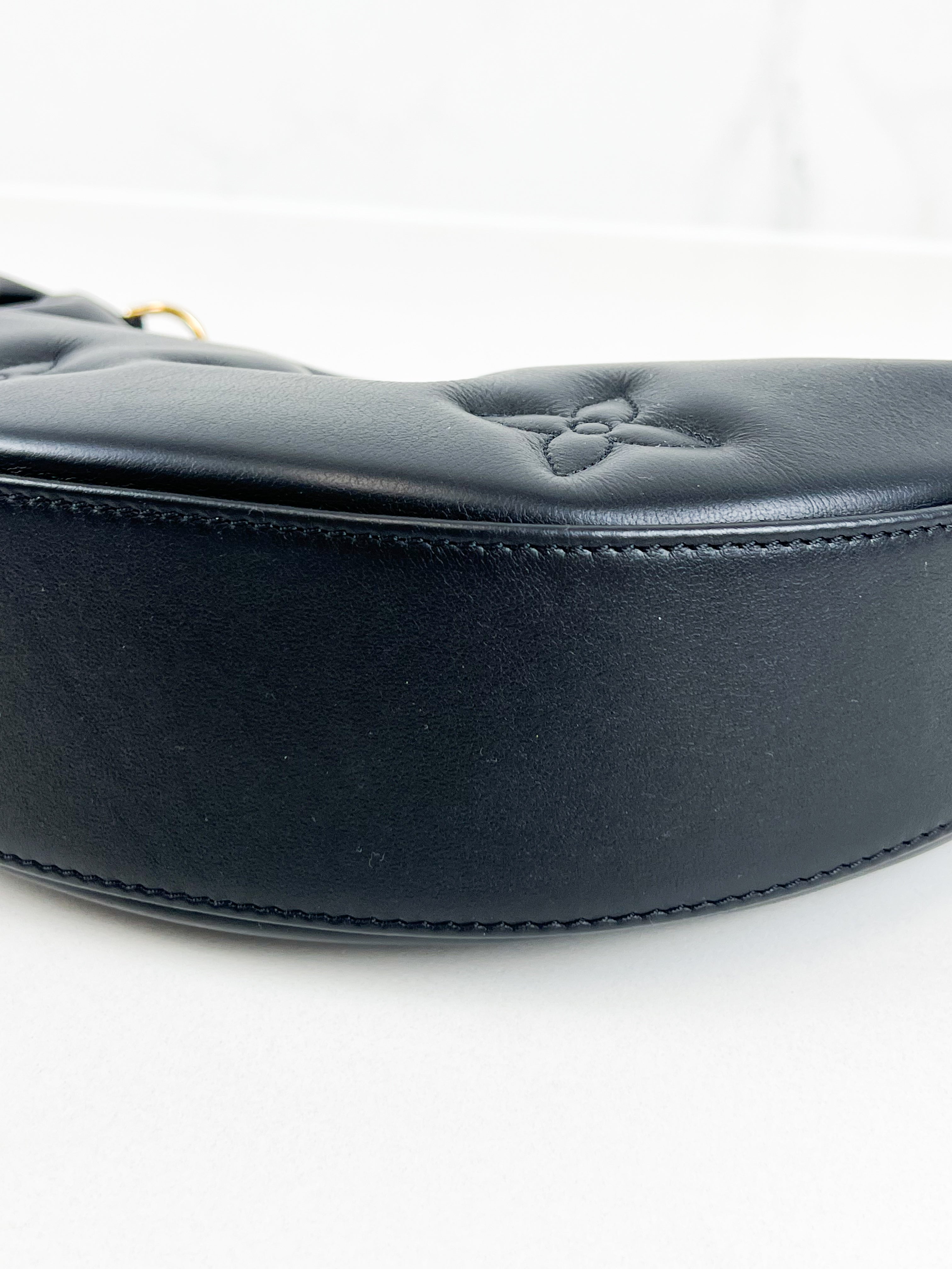 Louis Vuitton Calfskin Bubblegram Over The Moon Bag
