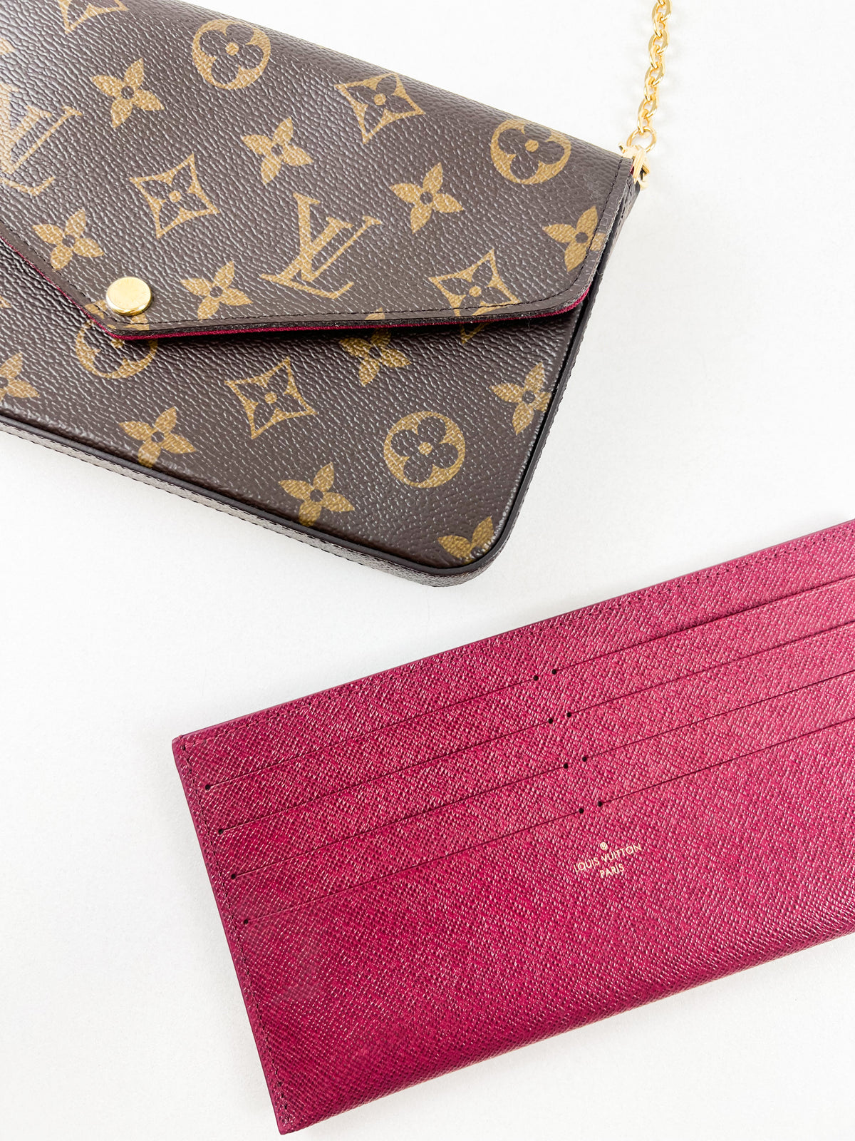 Louis Vuitton Felicie Pochette Monogram Leather