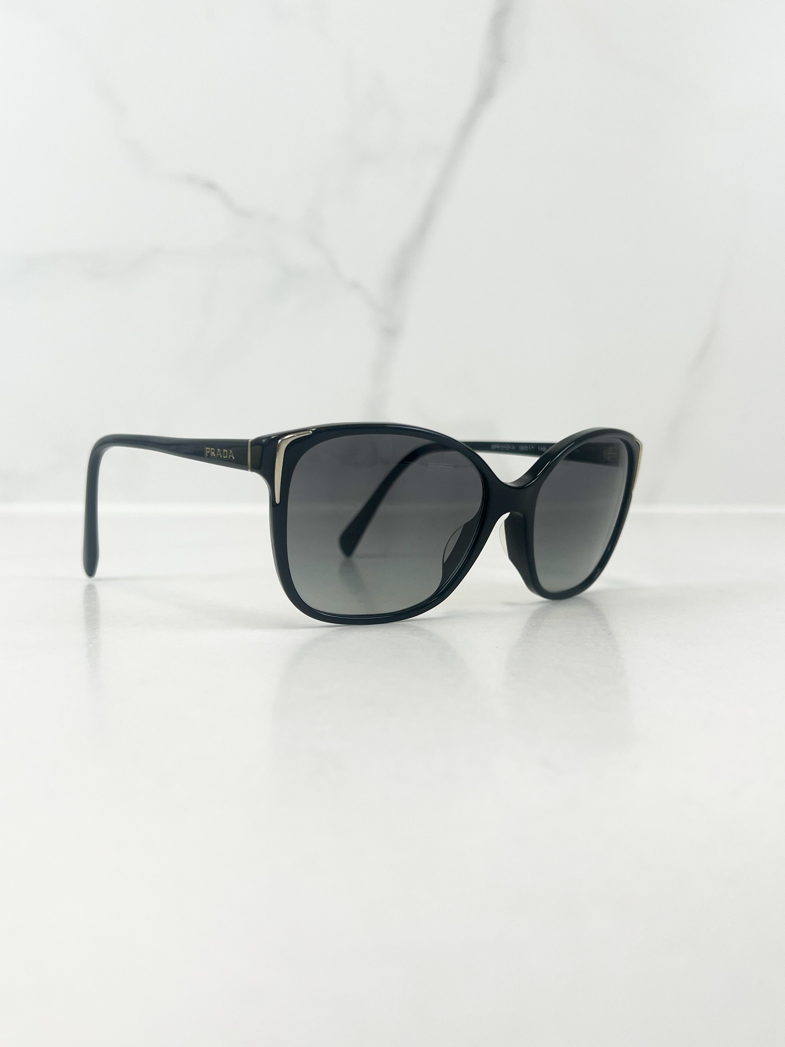 Prada Black Cat Eye Sunglasses