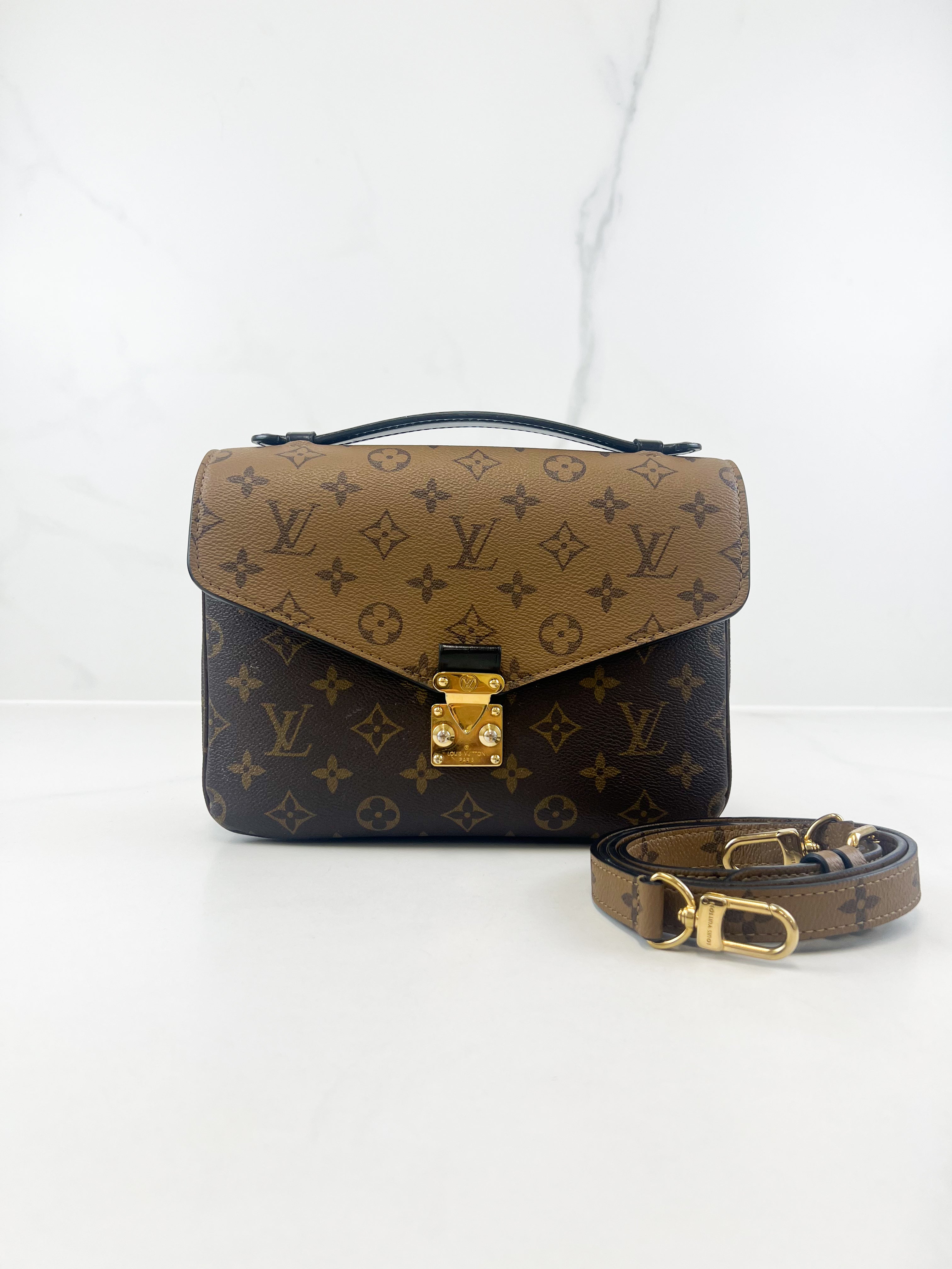 Louis Vuitton Monogram Reverse Pochette Metis