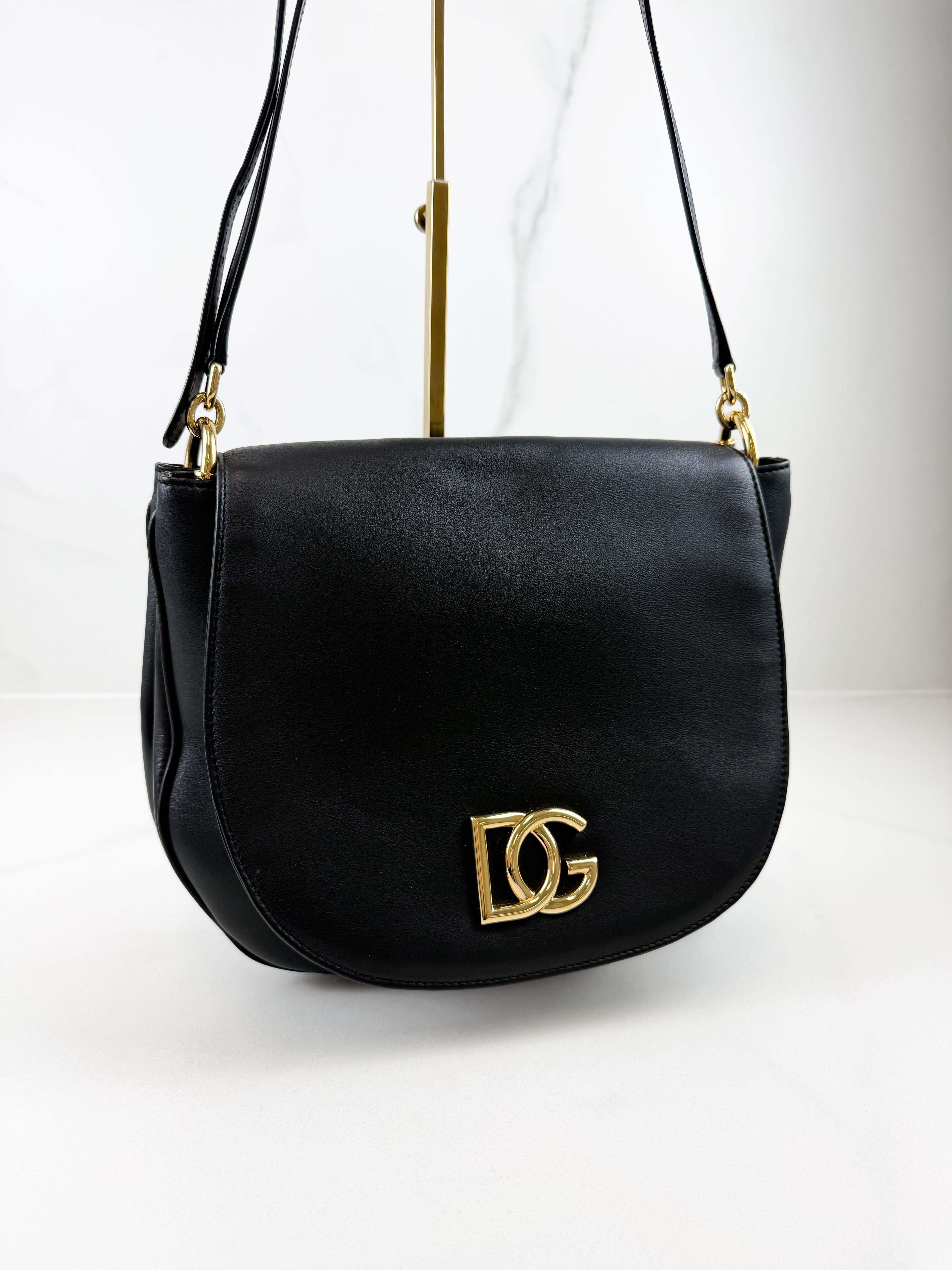 Dolce & Gabbana Millennials Leather Shoulder Bag