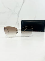 Chanel Irregular GOLD DARK GREY Sunglasses