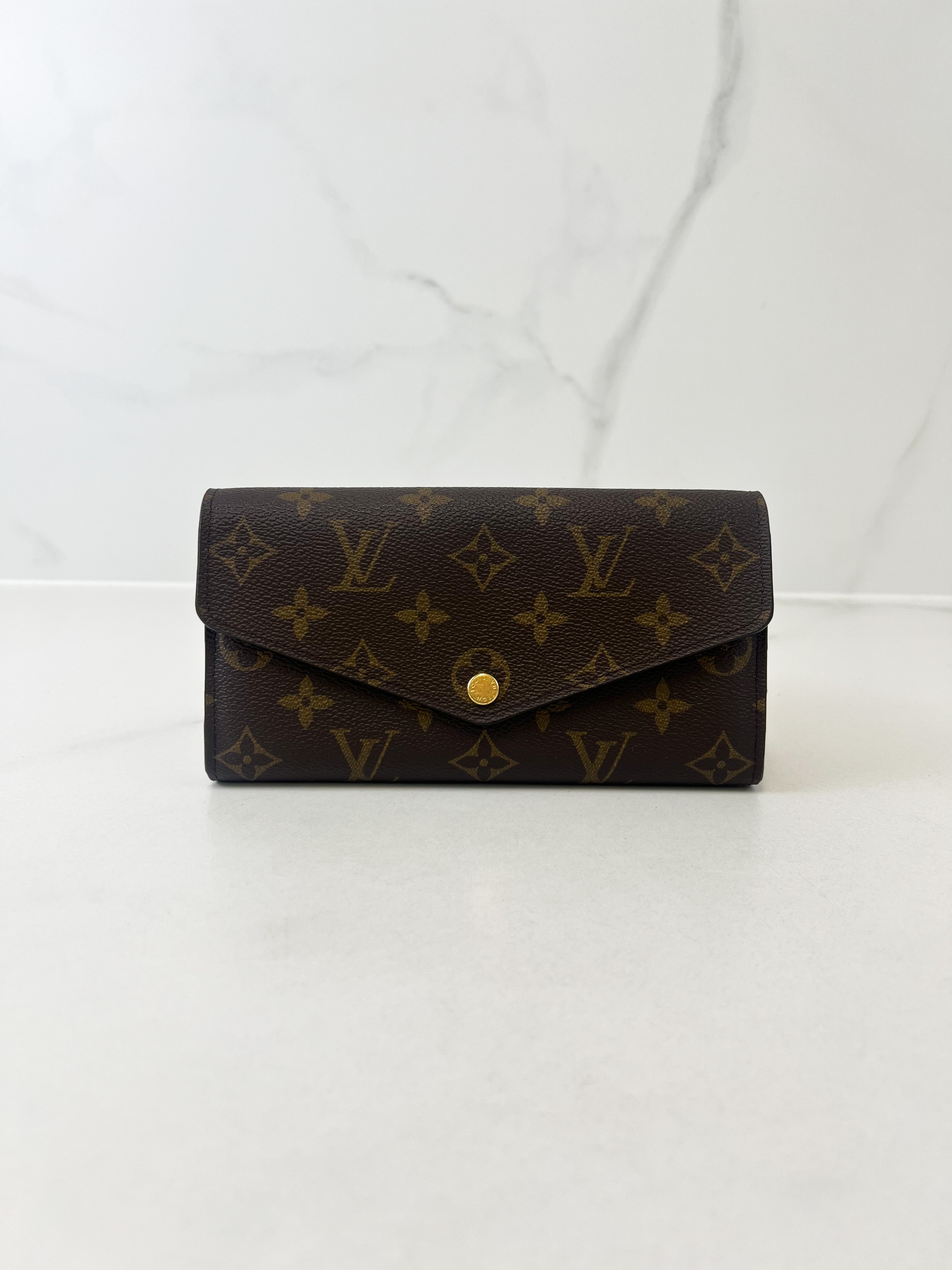Louis Vuitton Sarah Wallet Monogram Canvas