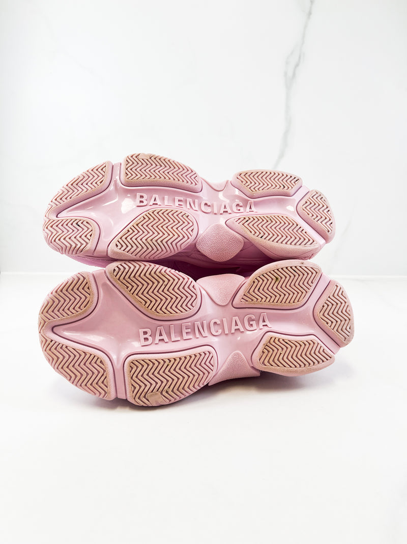 Balenciaga Pink Triple S Trainer