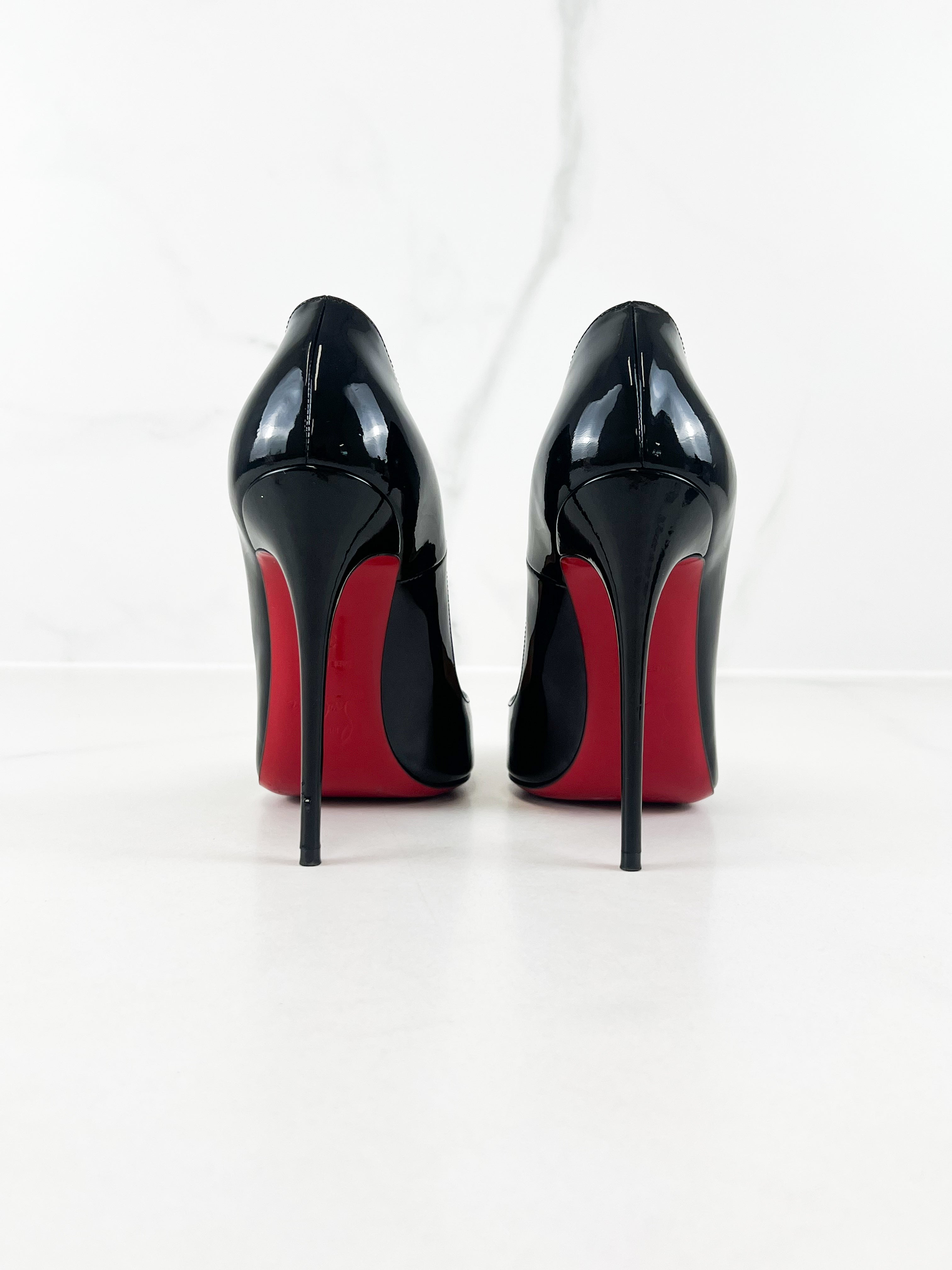 Christian Louboutin Black So Kate 120 Size 37
