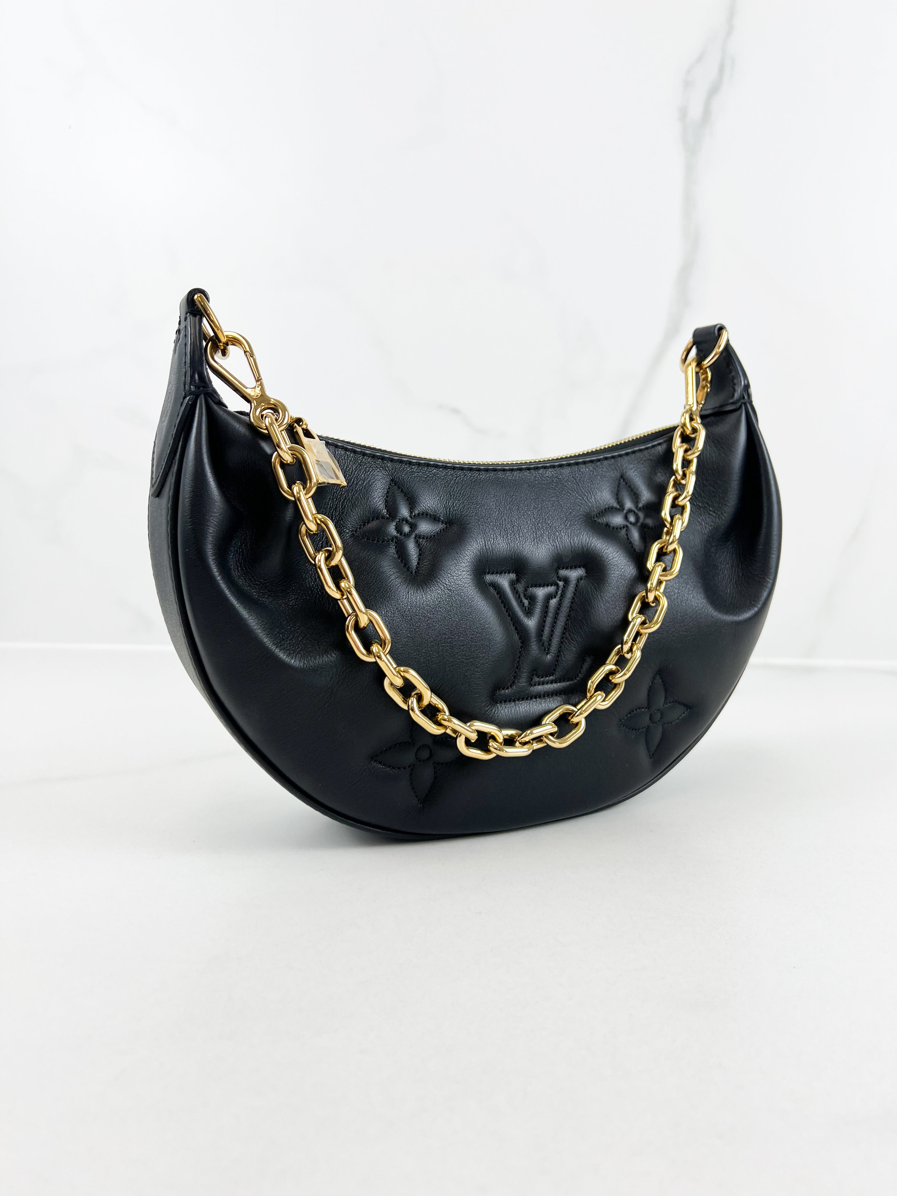 Louis Vuitton Calfskin Bubblegram Over The Moon Bag
